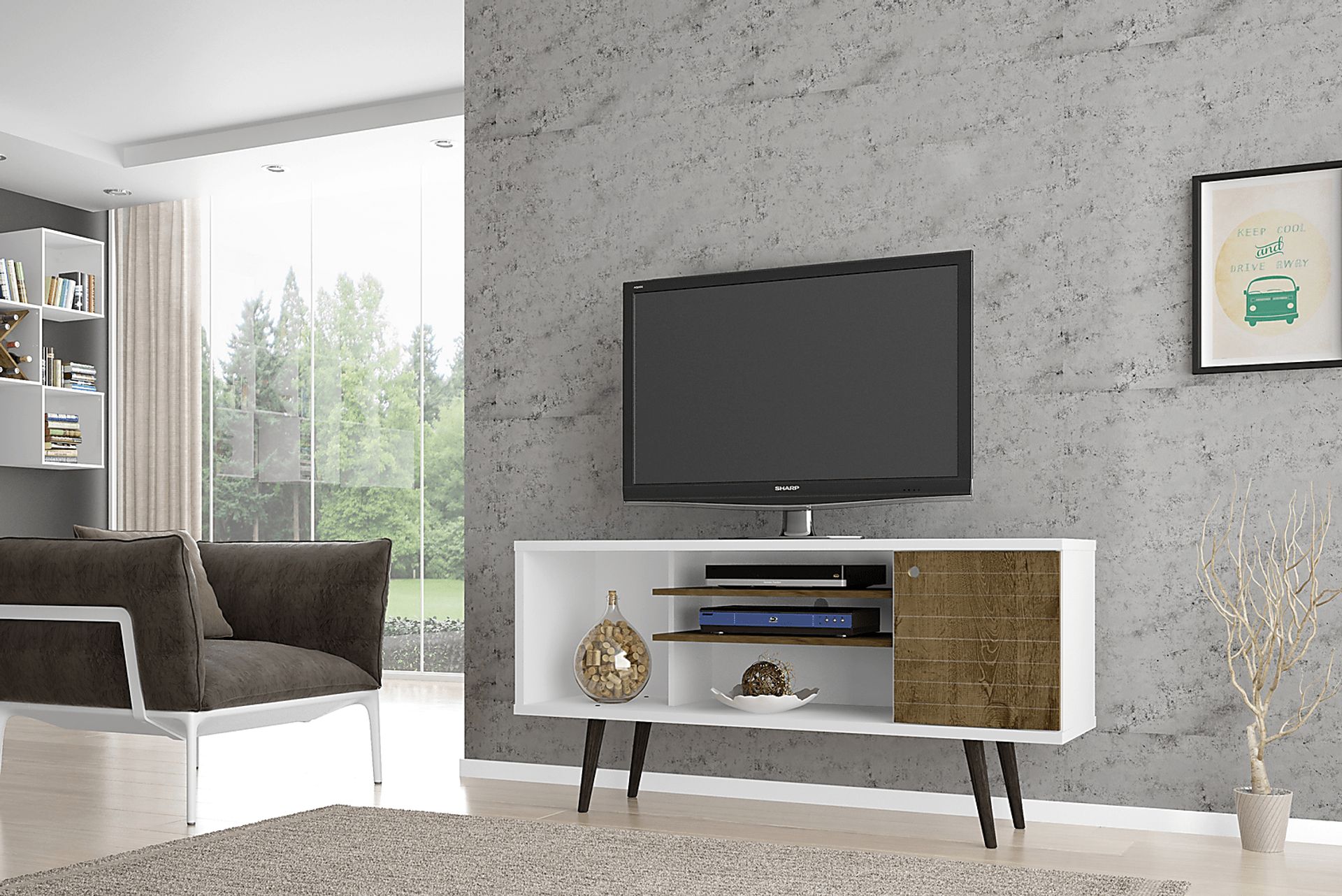Guemes I Brown 53.5 in. Console - Image 2