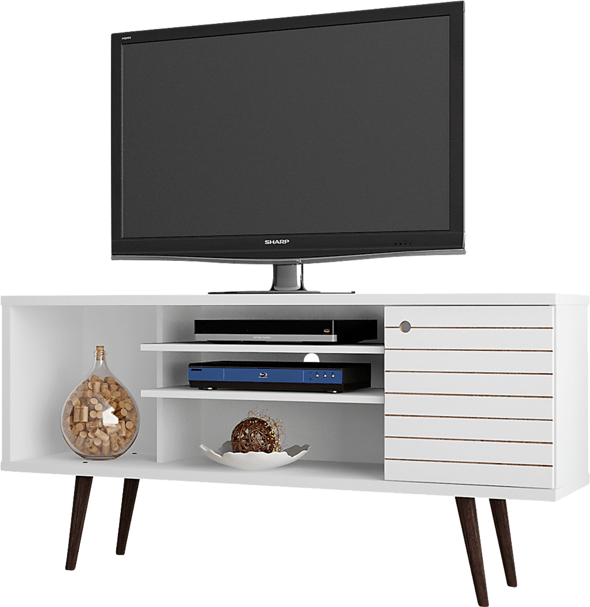 Guemes I White 53.5 in. Console - Image 1