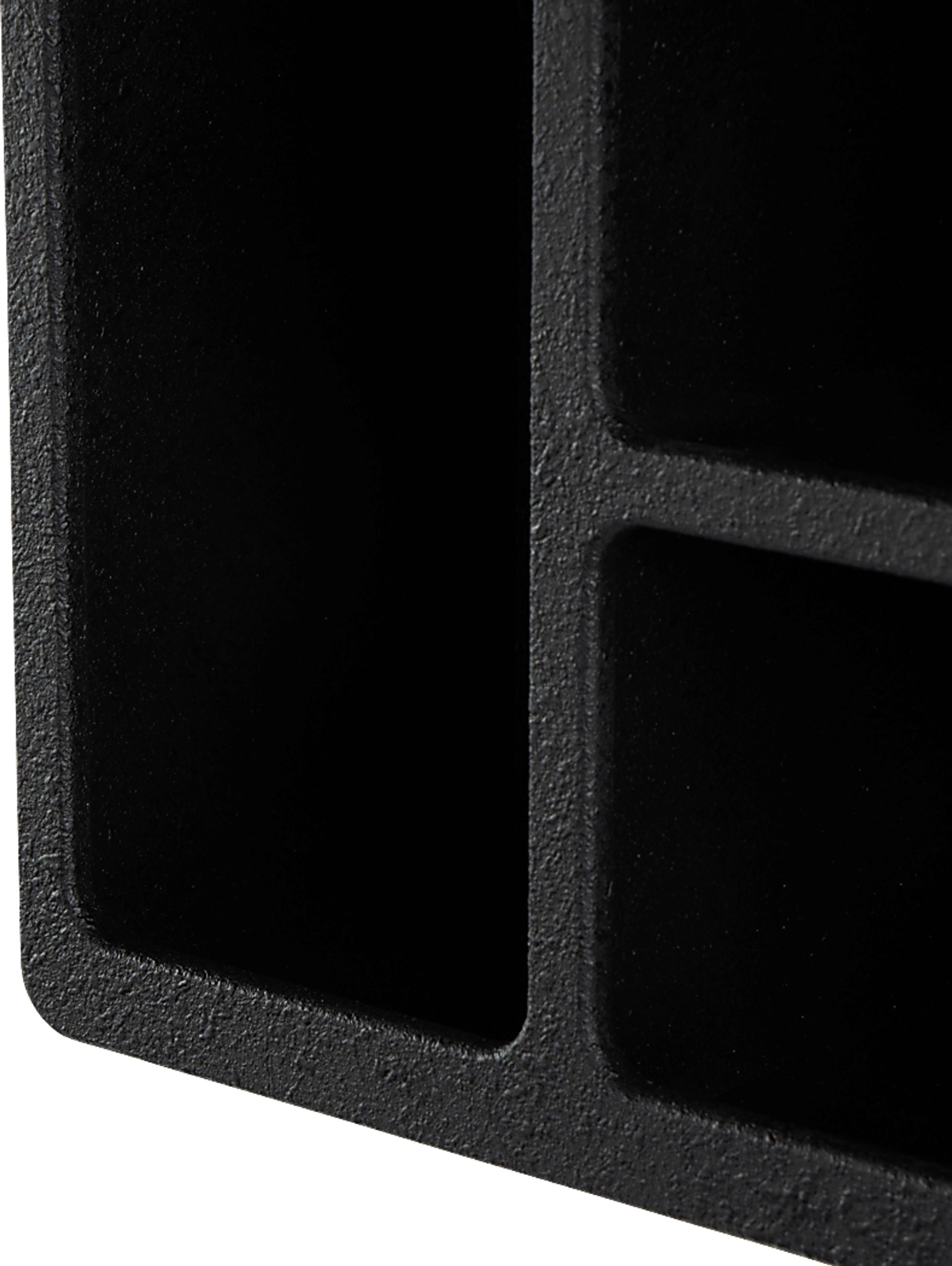 Guesi Black Wall Shelf - Image 4