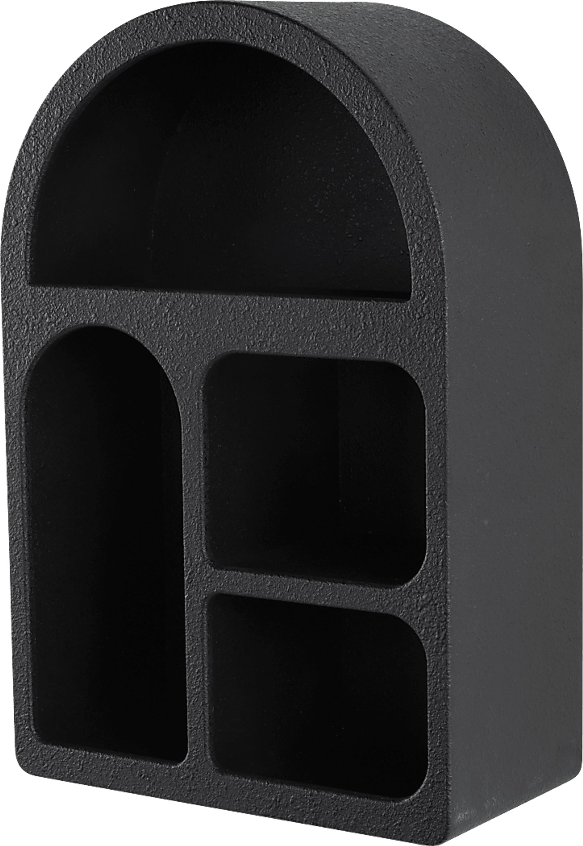 Guesi Black Wall Shelf - Image 1