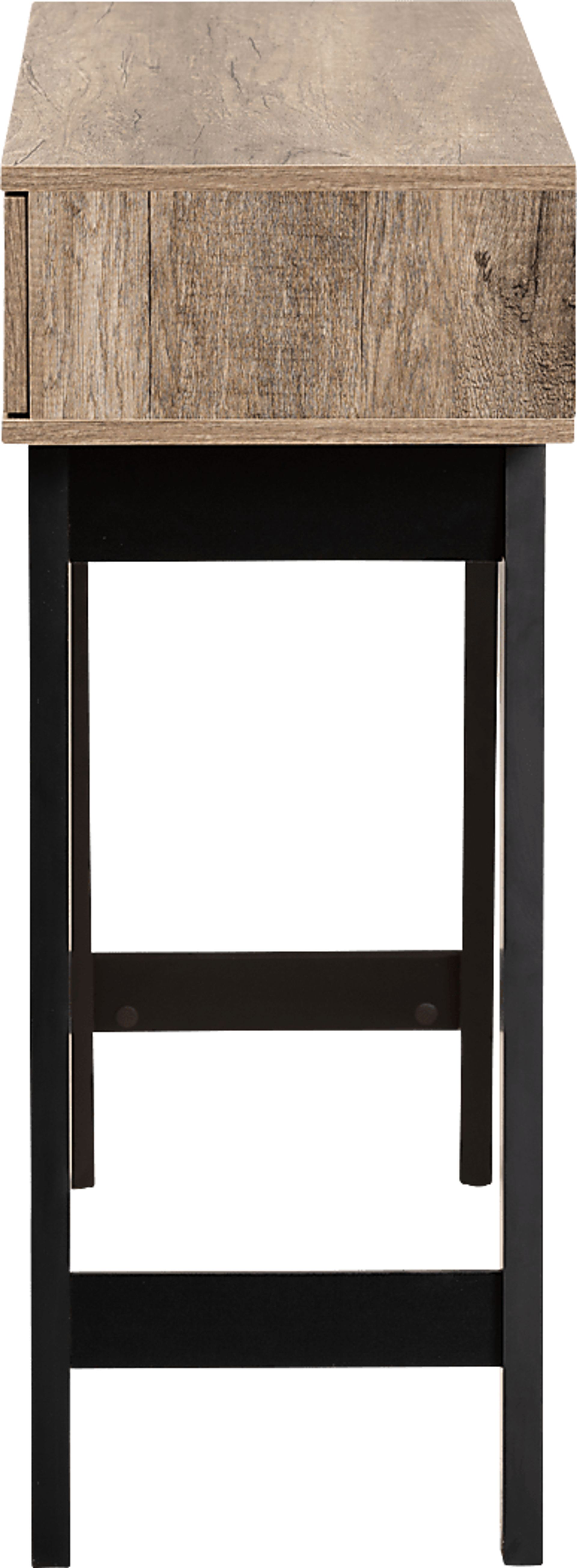 Guiford Light Brown 2-Drawer Console Table - Image 4