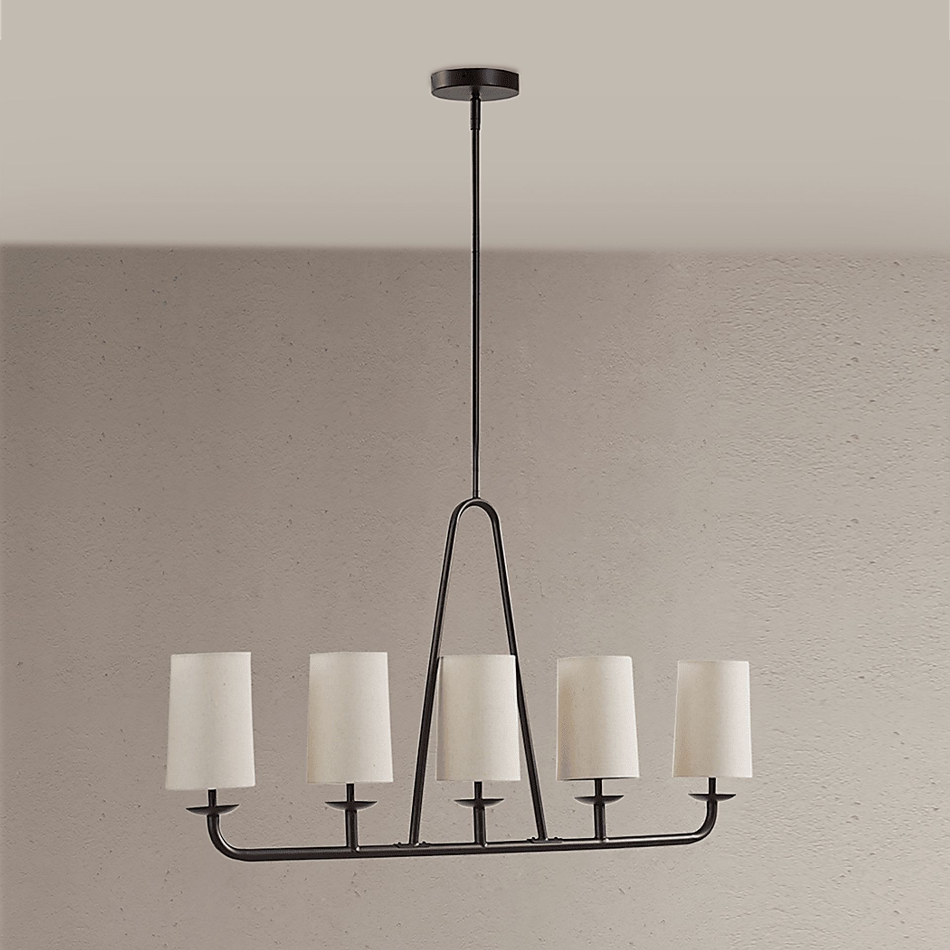 Guildford Valley Bronze Chandelier - Image 2