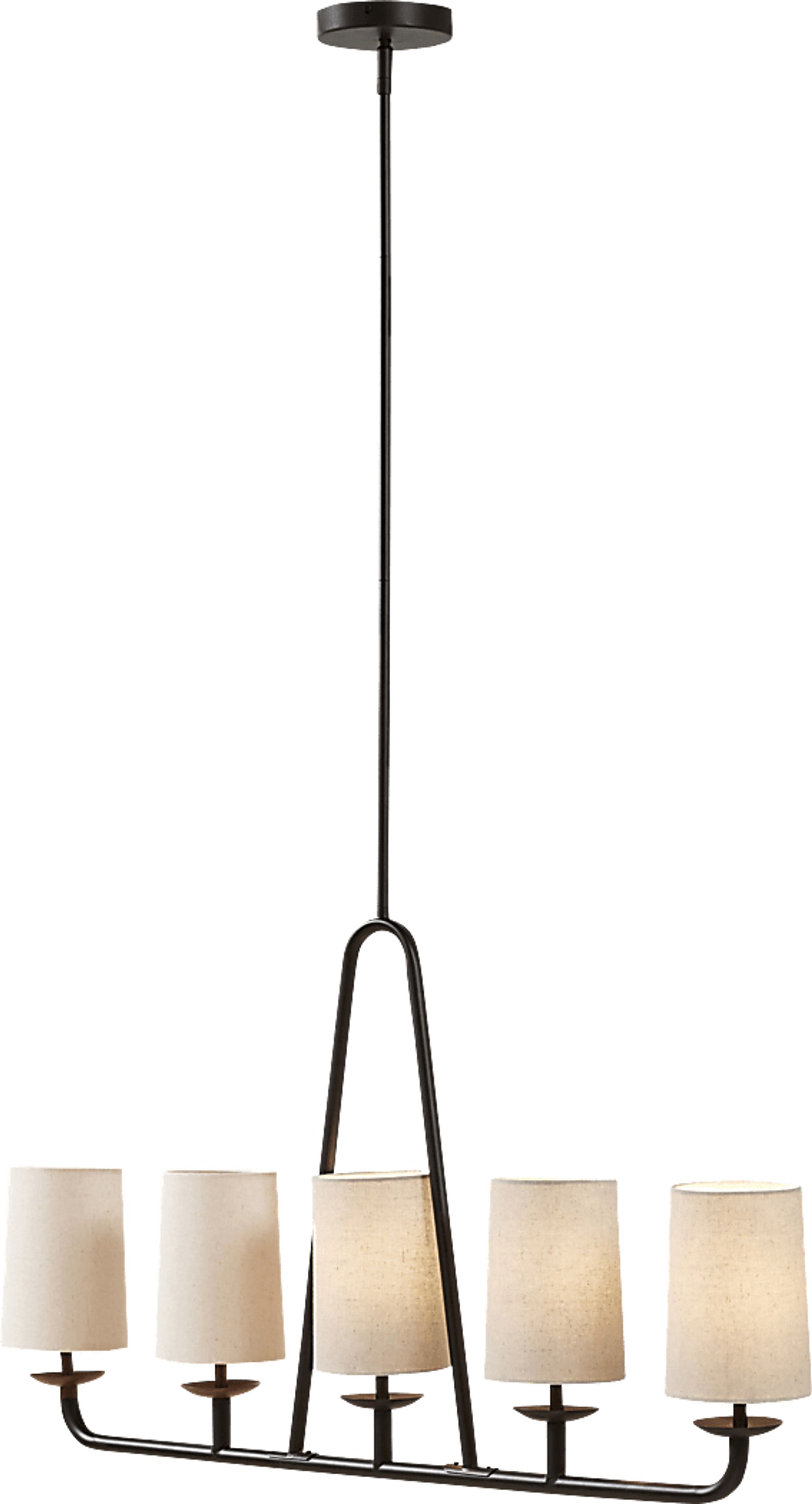 Guildford Valley Bronze Chandelier - Image 3