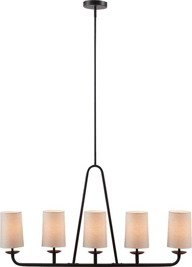 Guildford Valley Bronze Chandelier - Thumbnail - Image 5