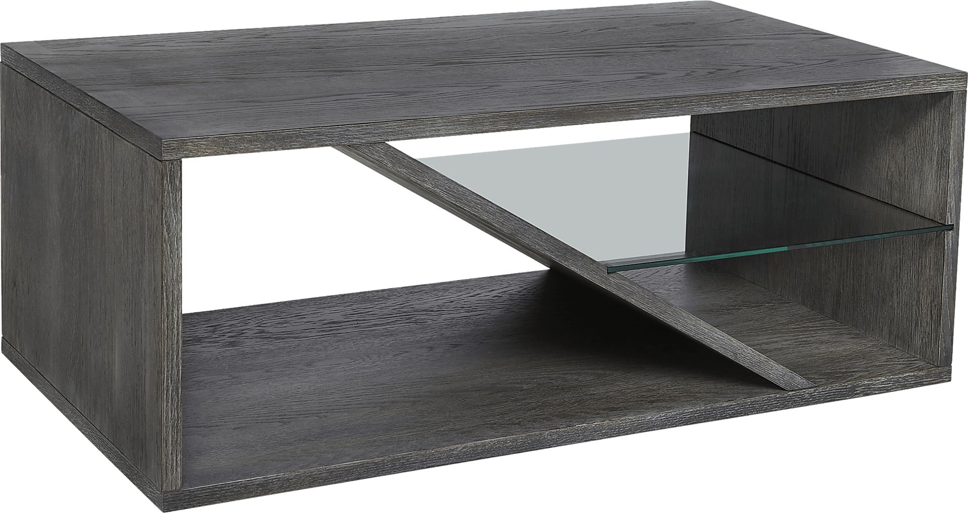 Guildmore Charcoal Cocktail Table - Image 1