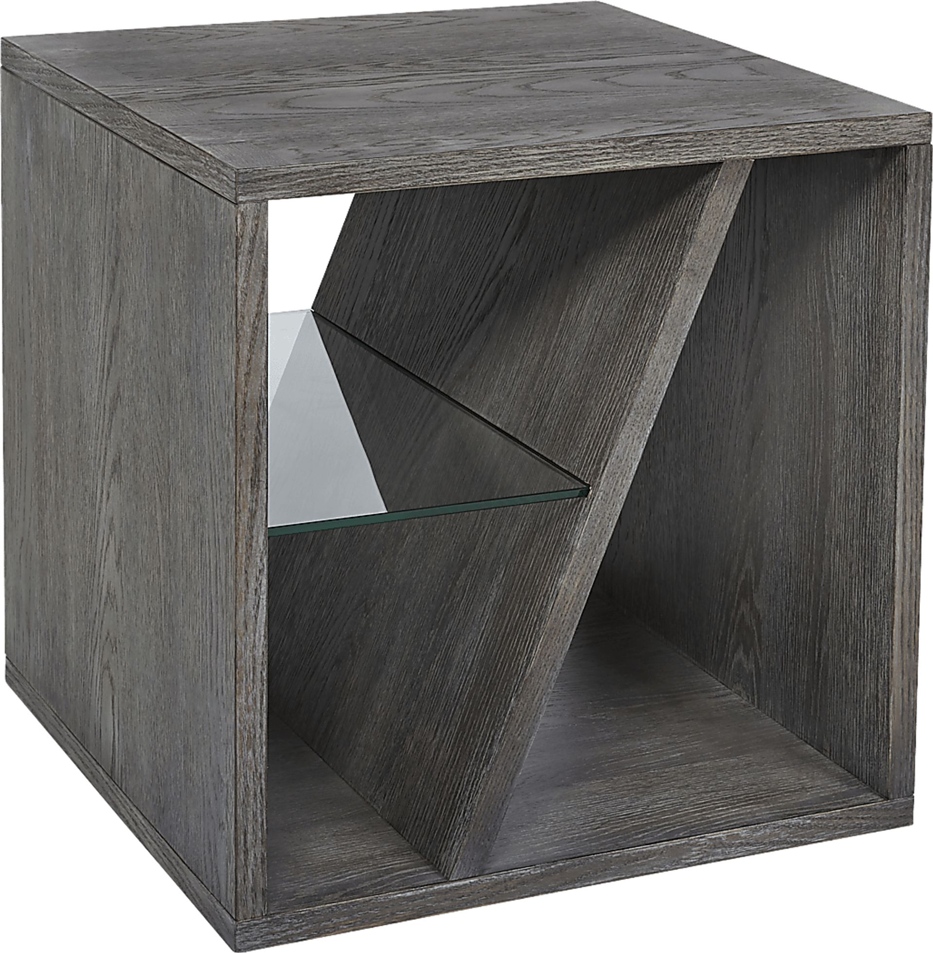 Guildmore Charcoal End Table - Image 1
