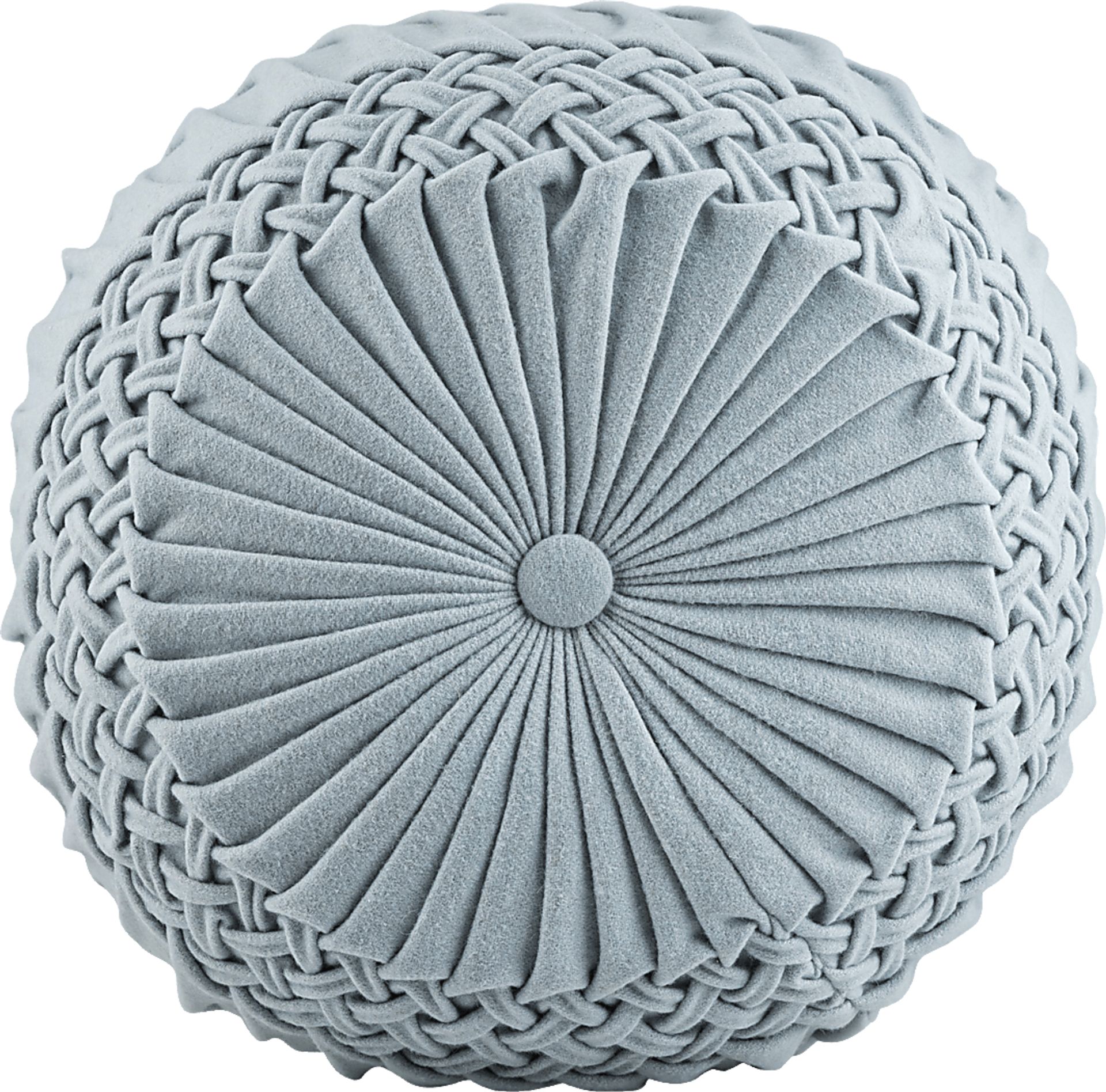 Guildwood Denim Ottoman - Image 3