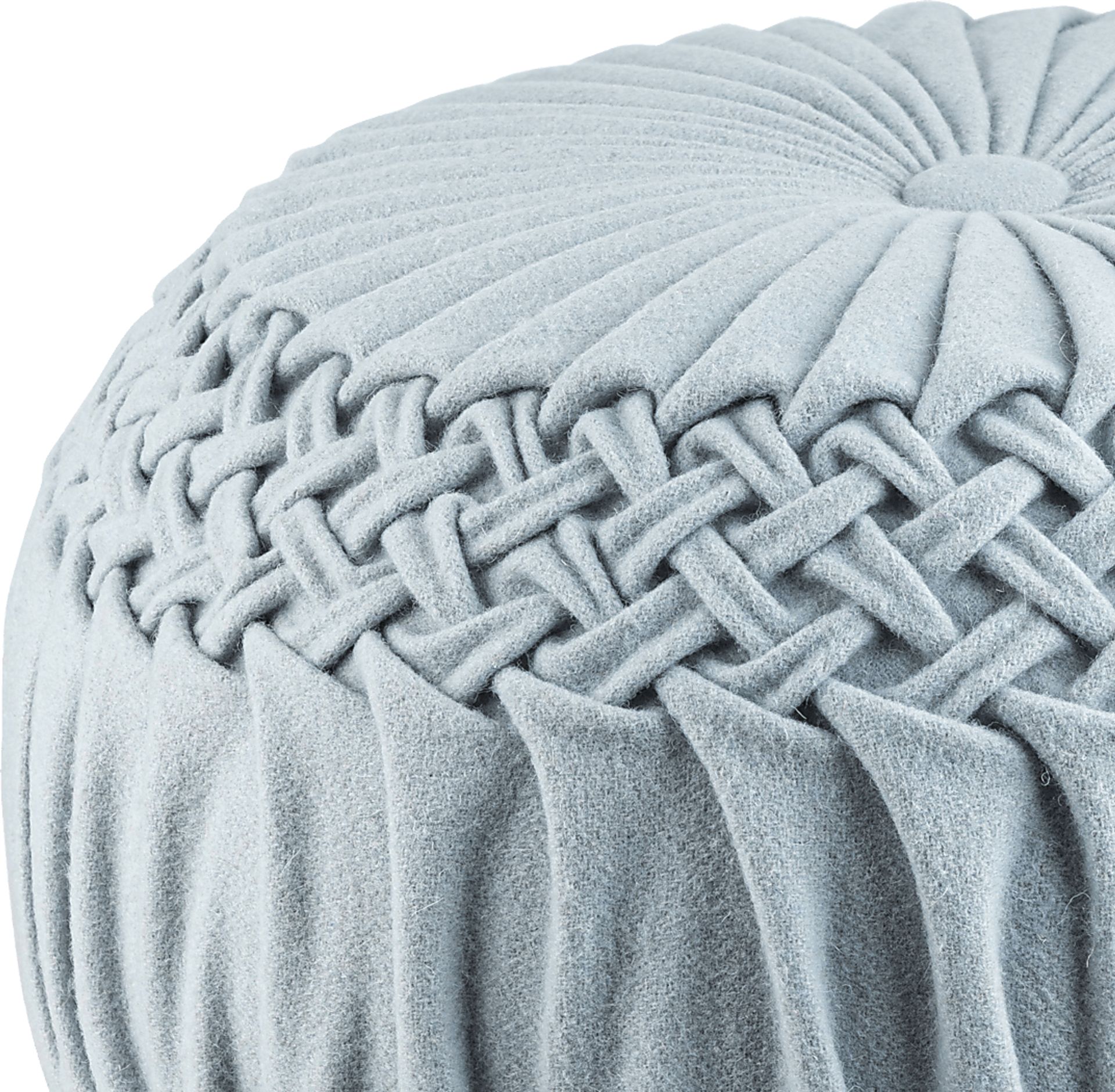 Guildwood Denim Ottoman - Image 4