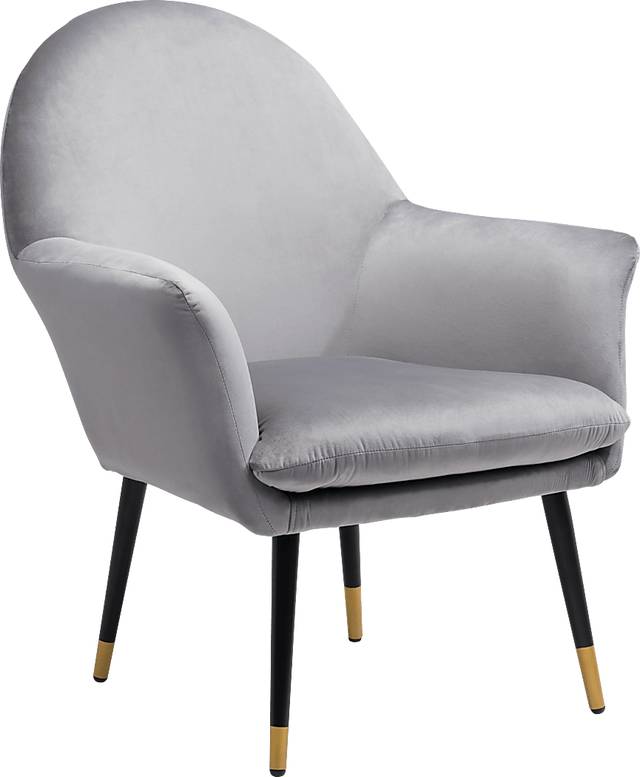 Guillemot Gray Accent Chair - Thumbnail - Image 1