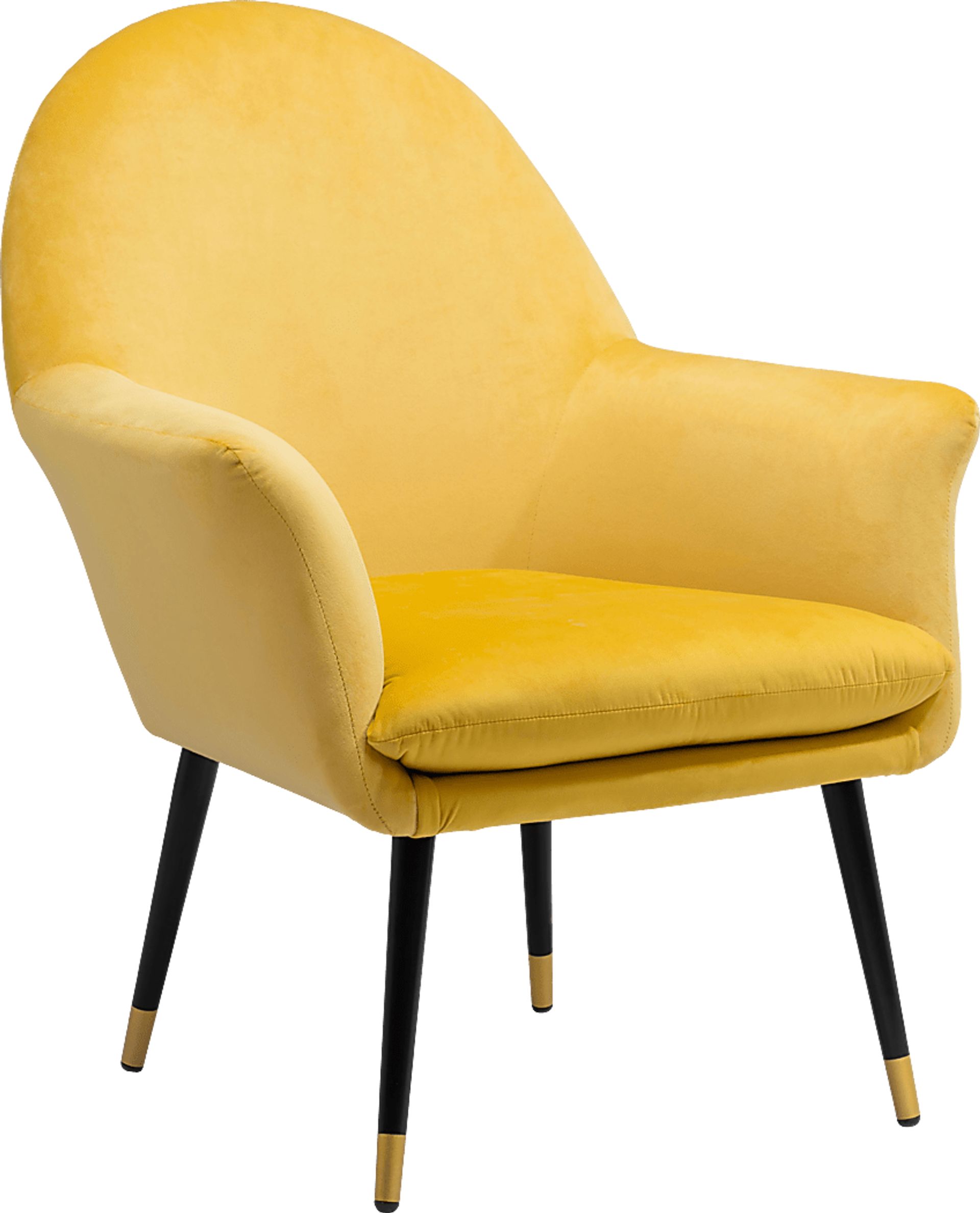 Guillemot Yellow Accent Chair - Image 1