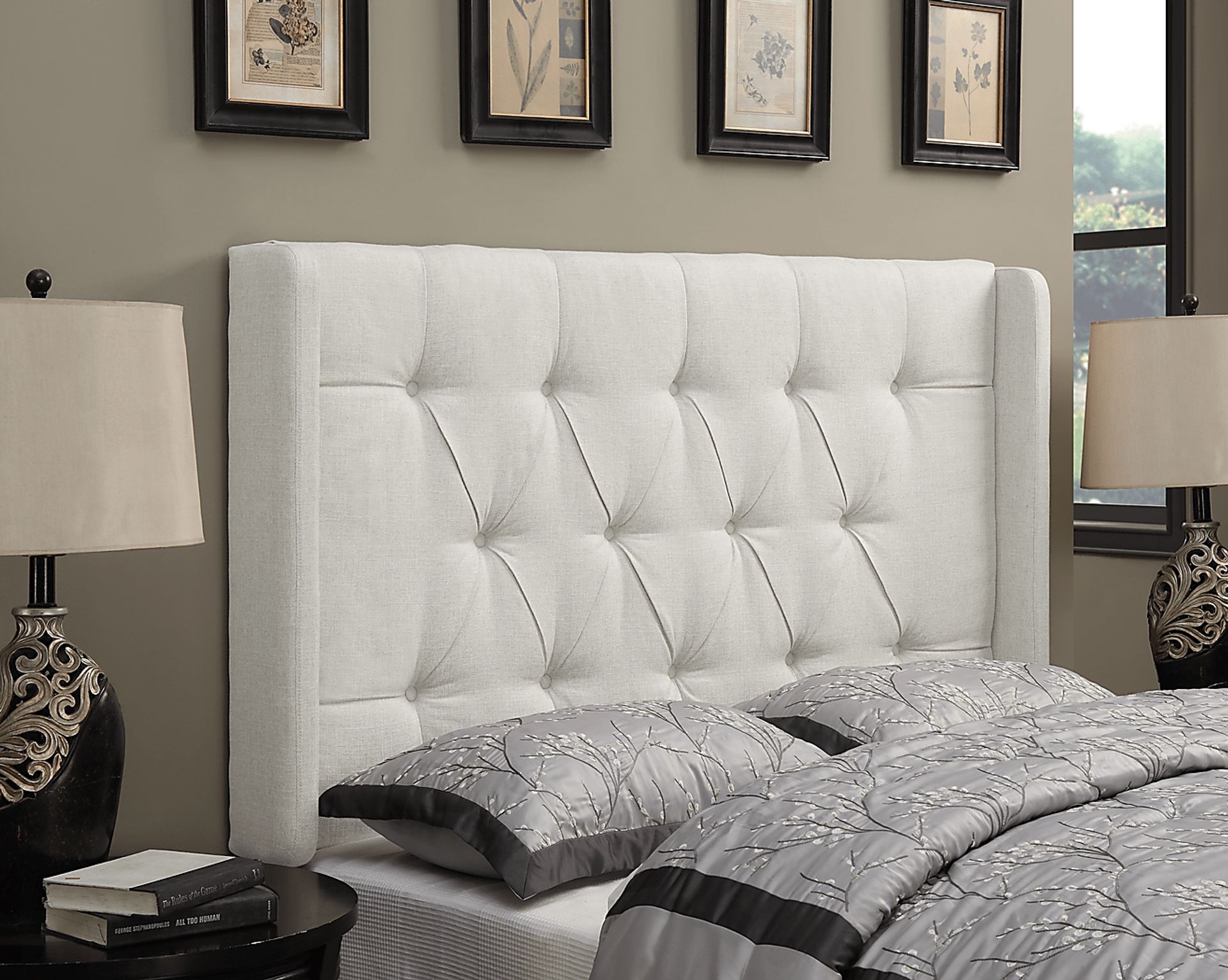 Guilling Beige King/California King Headboard - Image 7
