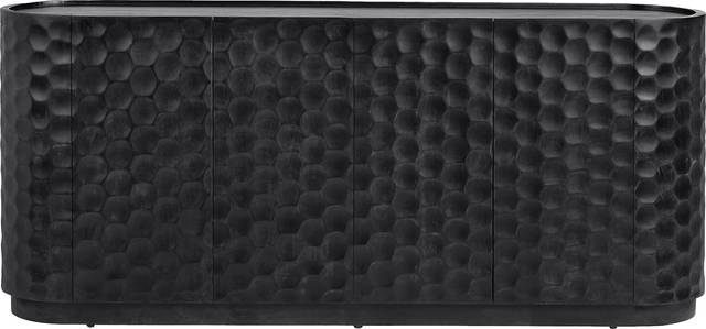 Guillory Black Credenza - Thumbnail - Image 1