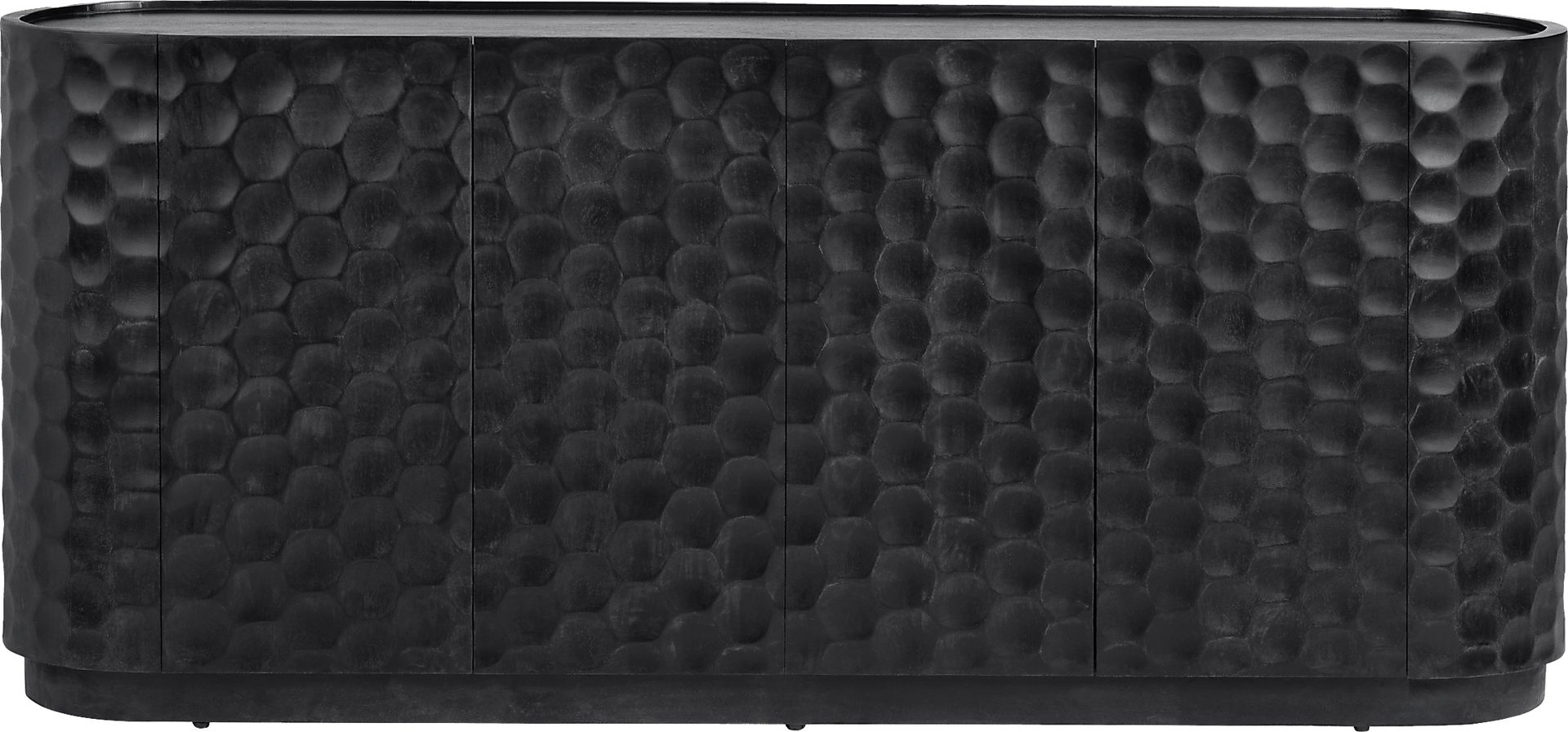 Guillory Black Credenza - Image 1