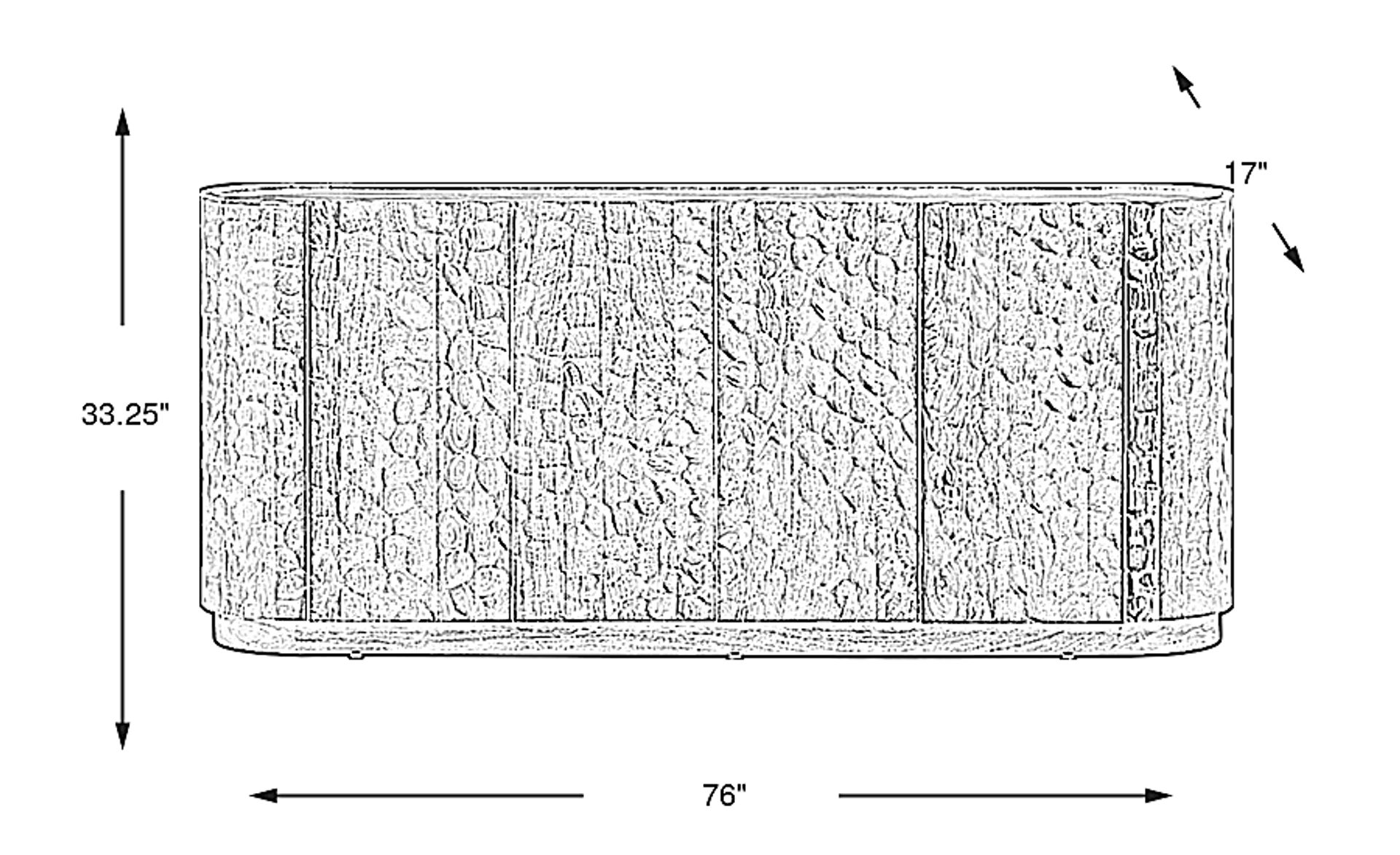 Dimension Image. Please refer to the Dimension Tab on this page for dimension details.