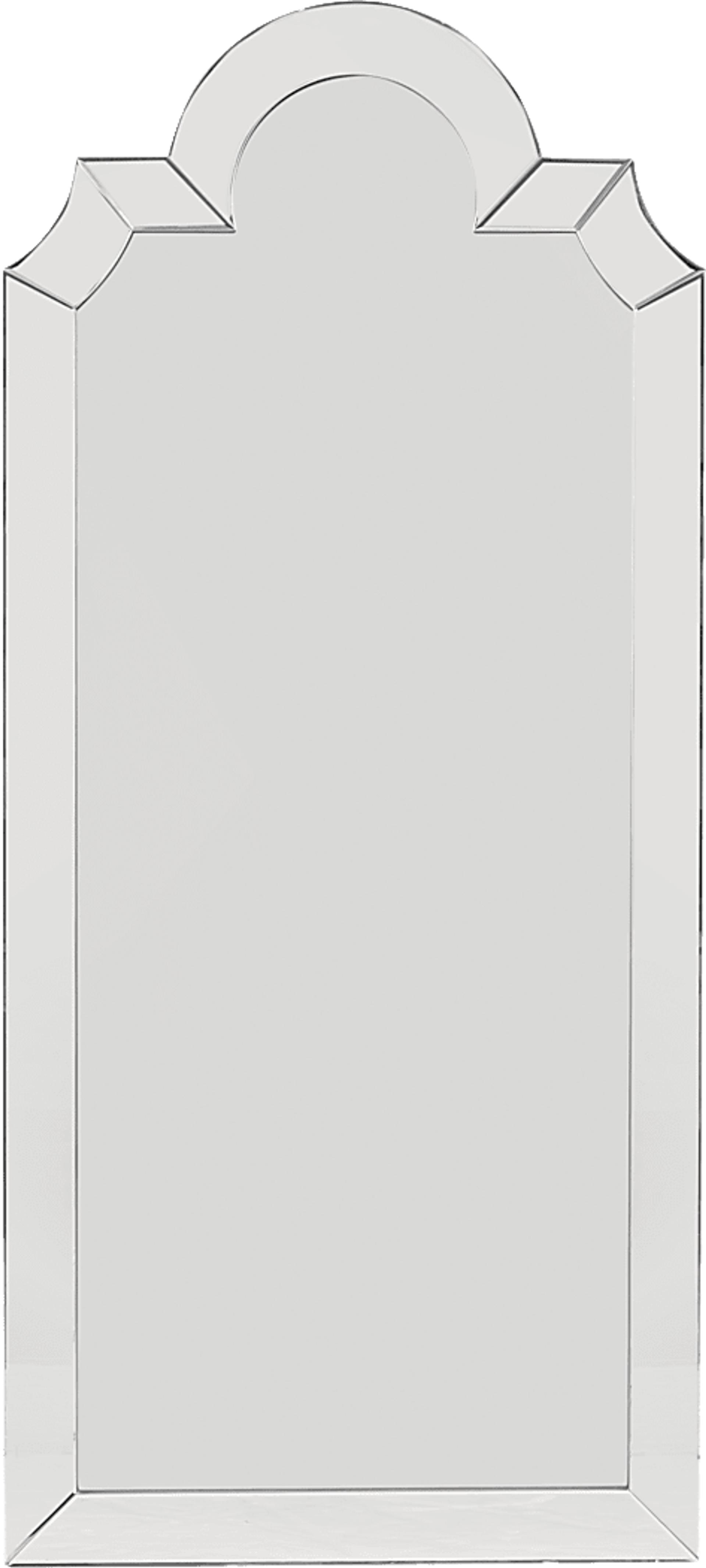Guinevere Silver Leaner Mirror