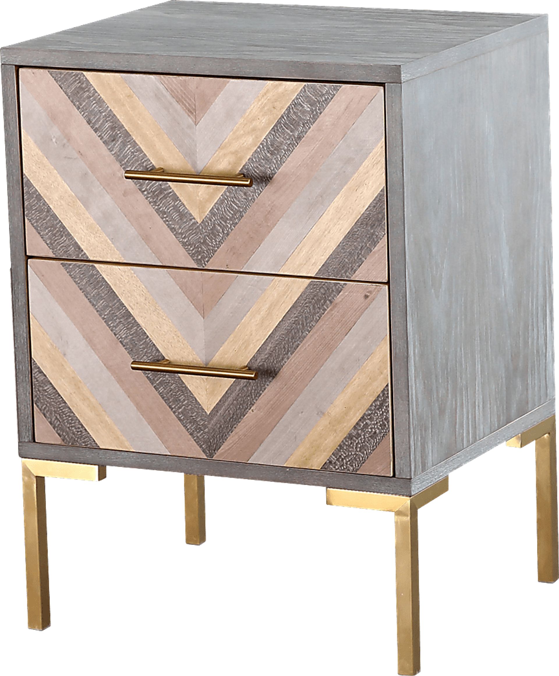 Guismo Gray Accent Cabinet - Image 1