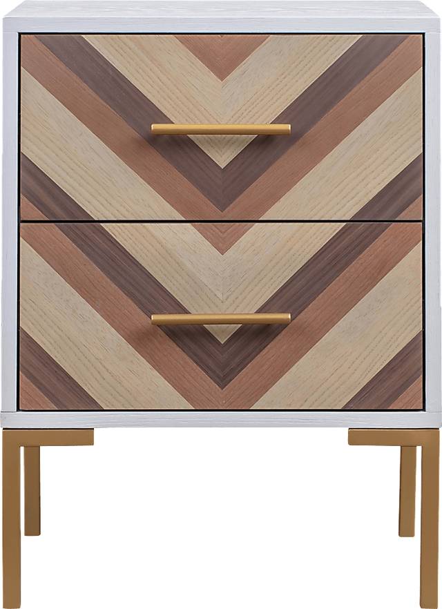 Guismo White Accent Cabinet - Thumbnail - Image 2