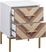 Guismo White Accent Cabinet