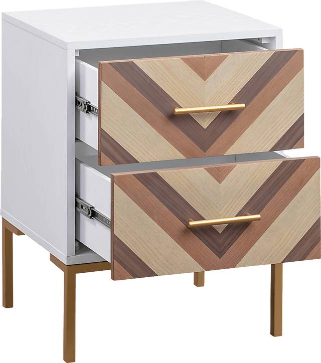 Guismo White Accent Cabinet - Thumbnail - Image 3