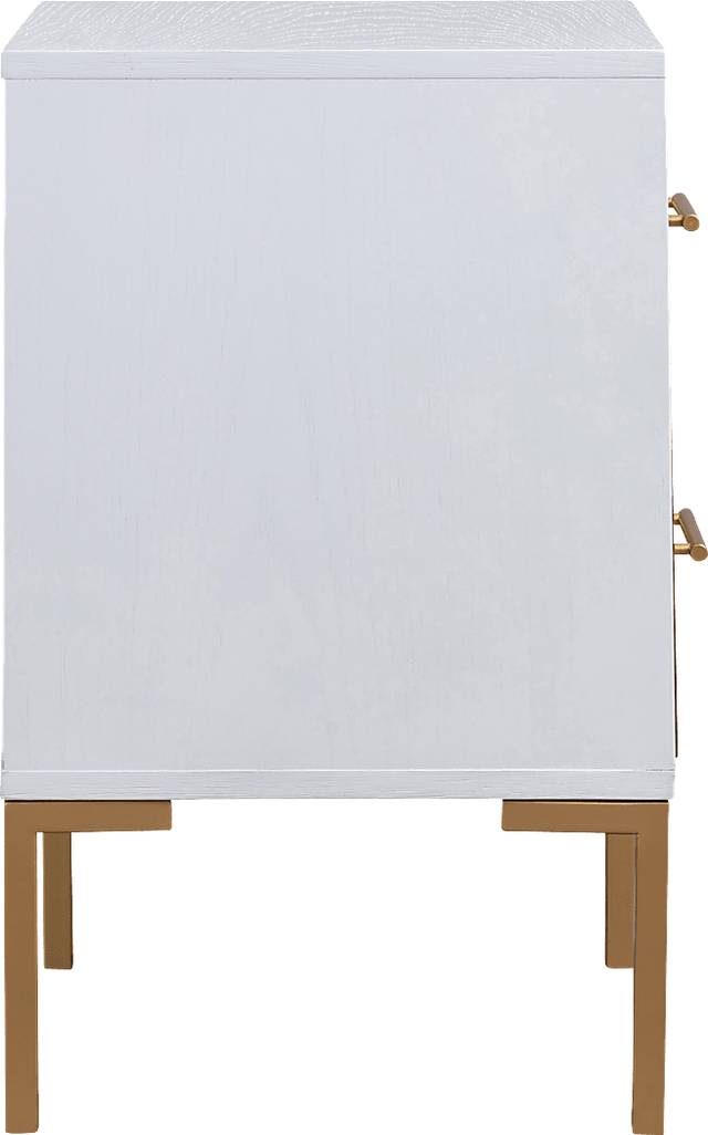 Guismo White Accent Cabinet - Thumbnail - Image 4