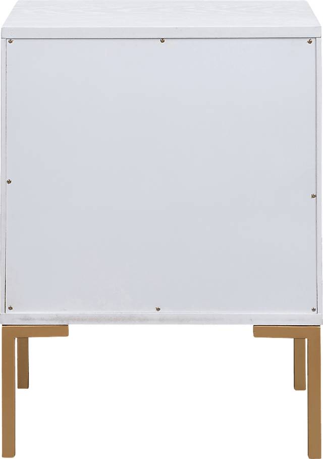 Guismo White Accent Cabinet - Thumbnail - Image 5