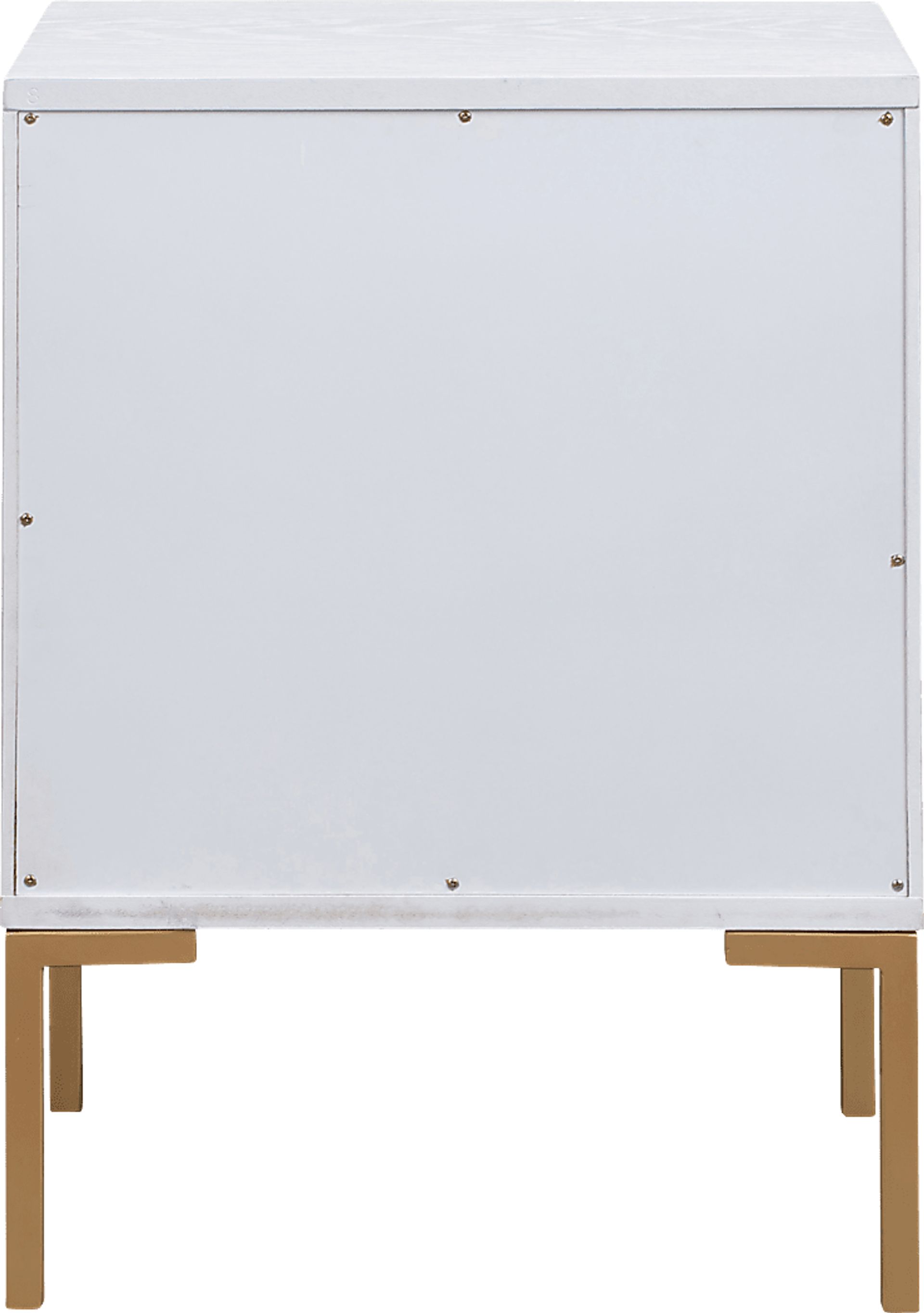 Guismo White Accent Cabinet - Image 5