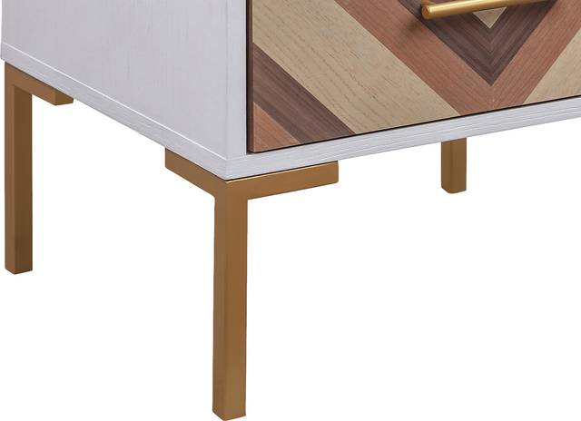 Guismo White Accent Cabinet - Thumbnail - Image 8