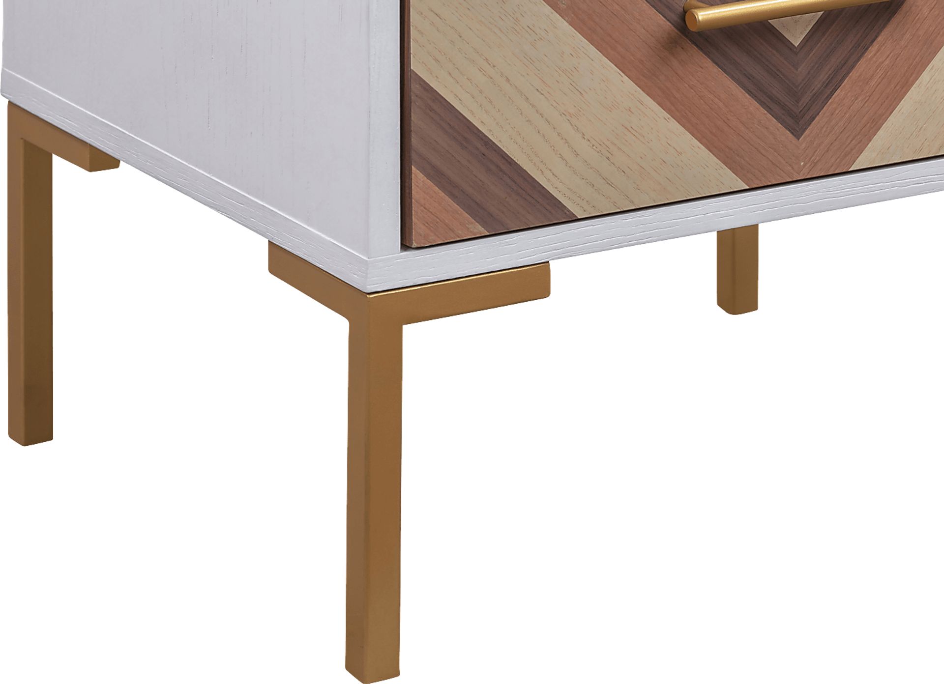 Guismo White Accent Cabinet - Image 8