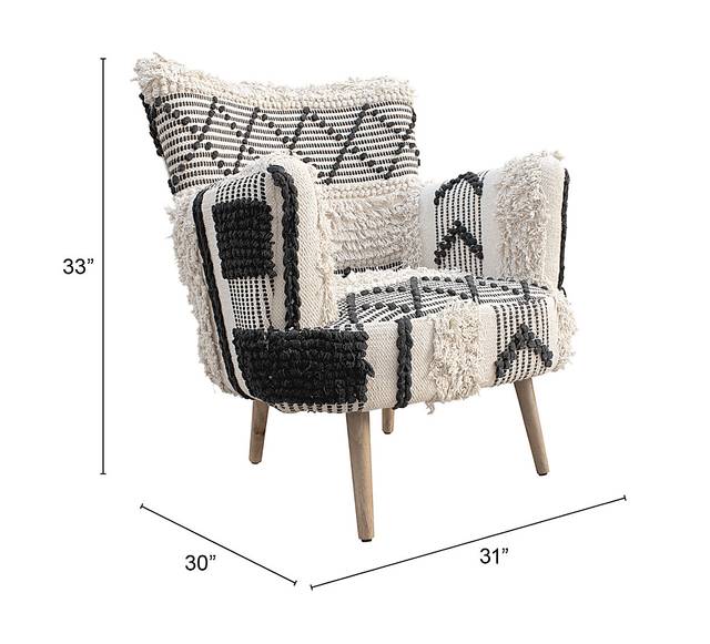 Gulkana White Accent Chair - Thumbnail - Image 11