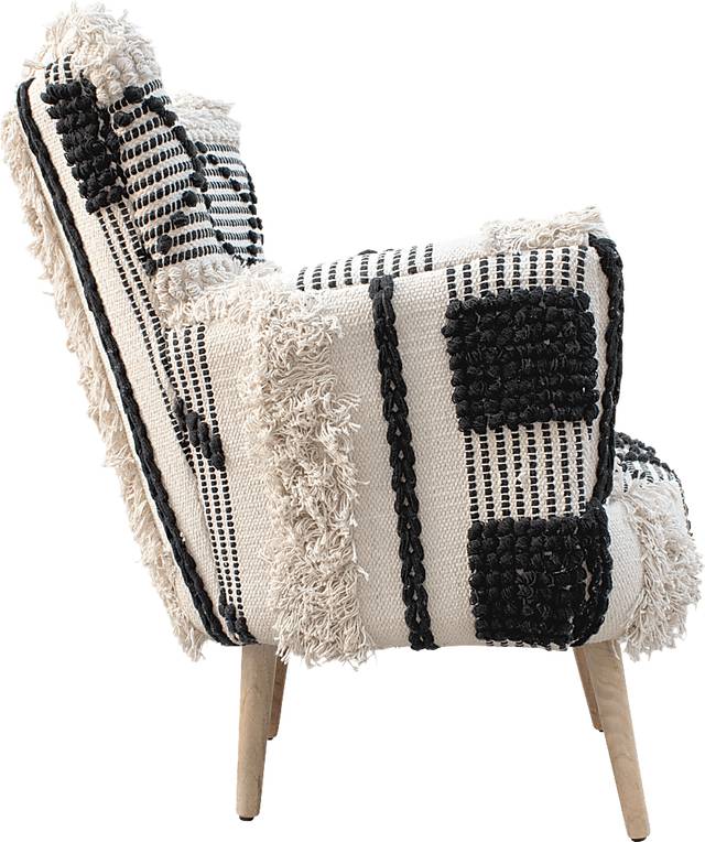 Gulkana White Accent Chair - Thumbnail - Image 3