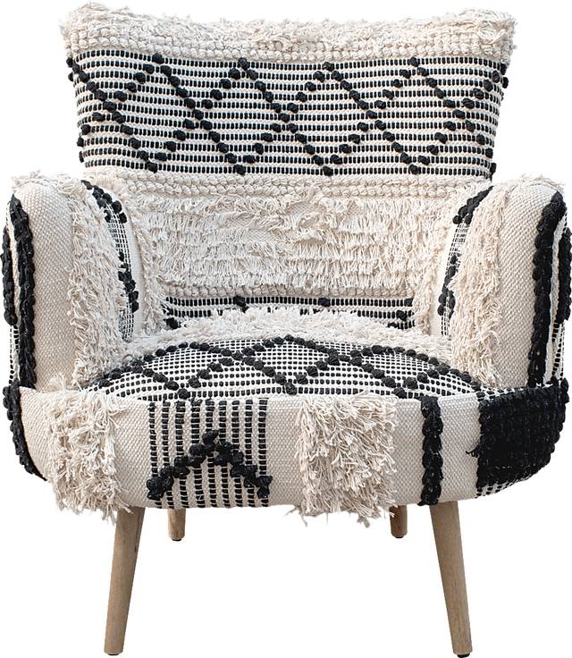 Gulkana White Accent Chair - Thumbnail - Image 4