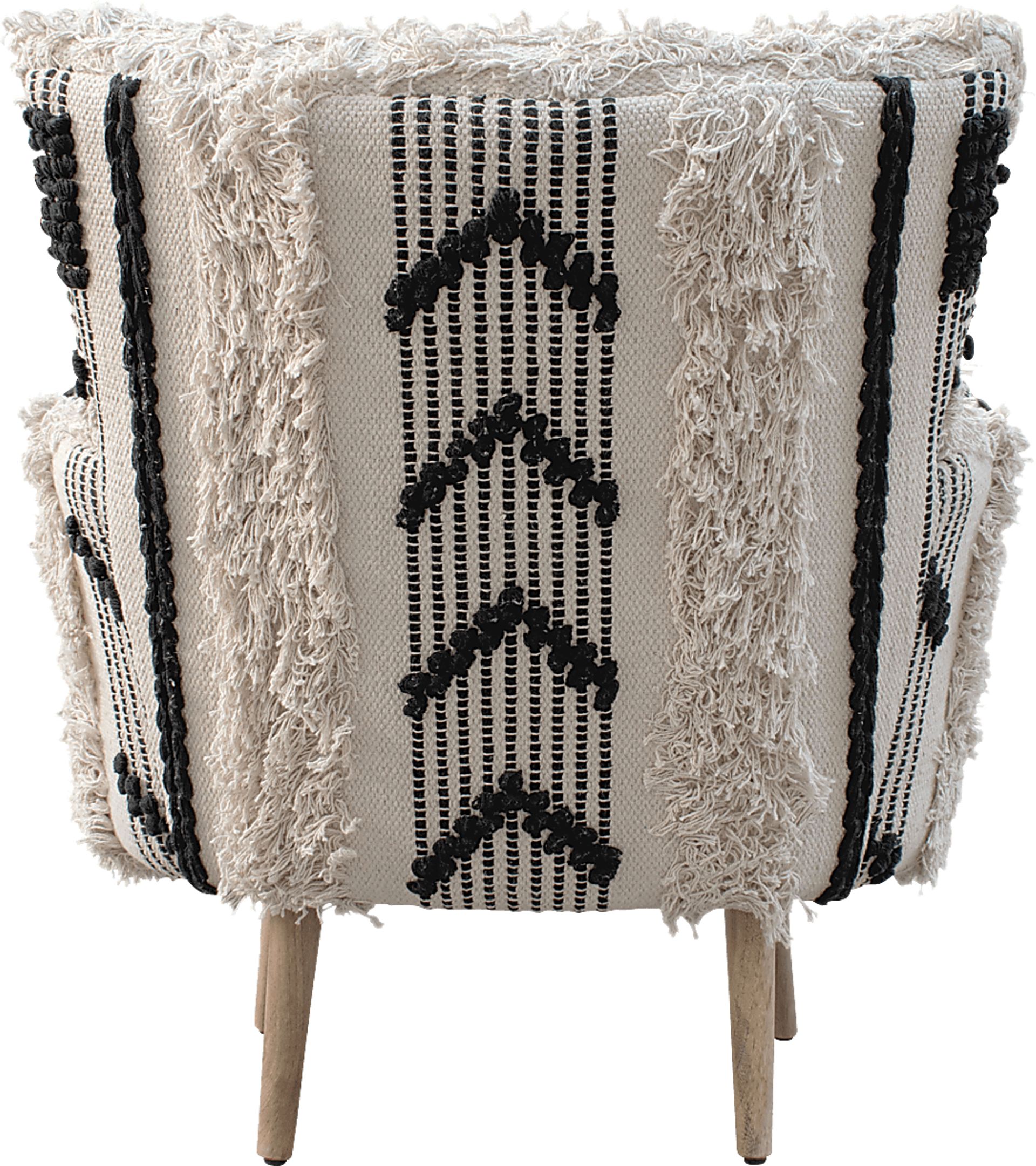 Gulkana White Accent Chair - Image 5