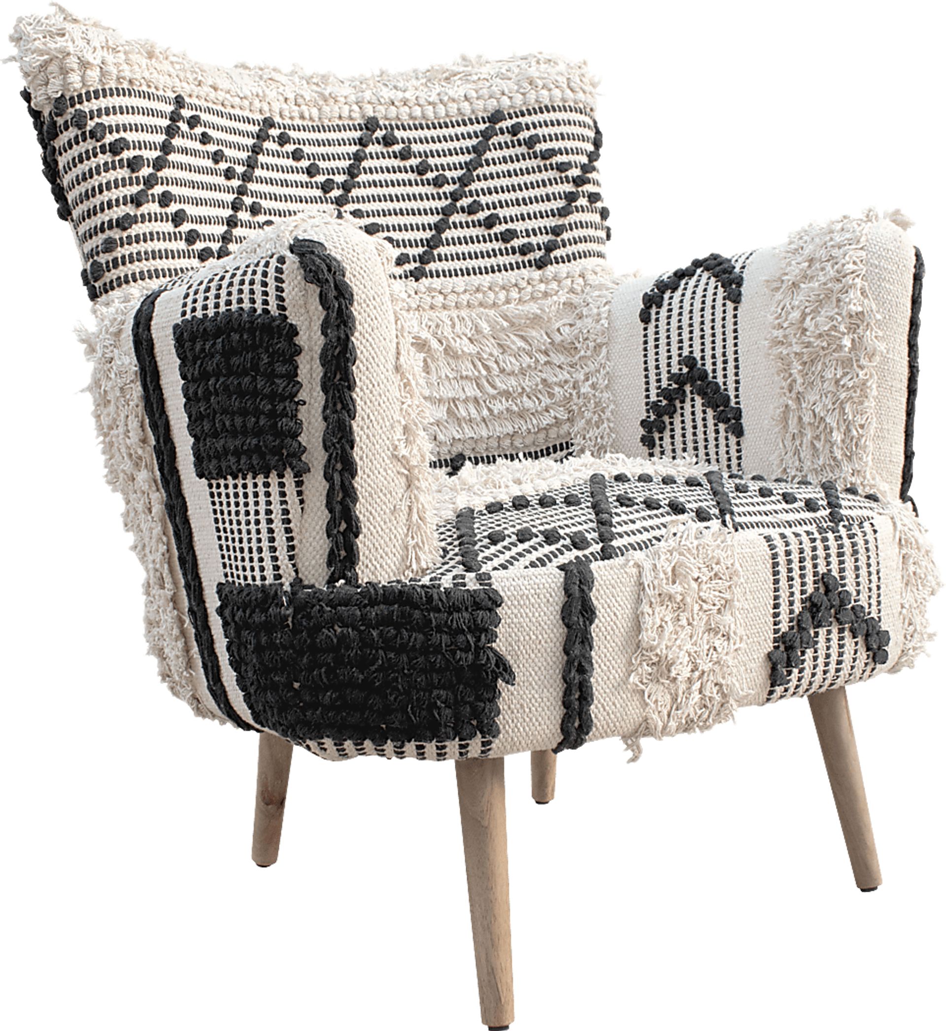 Gulkana White Accent Chair - Image 1