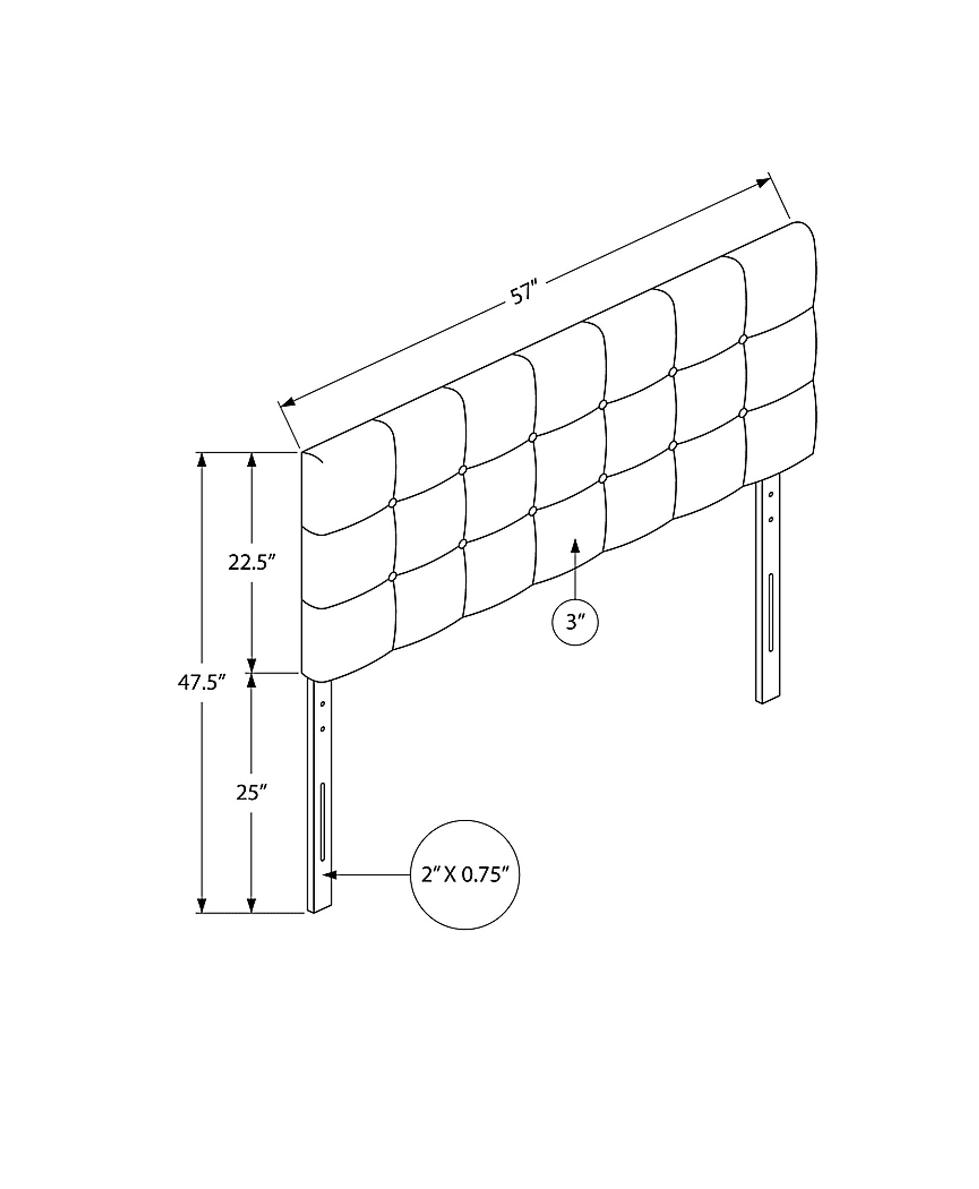 Gullcourt White Full Headboard - Image 4