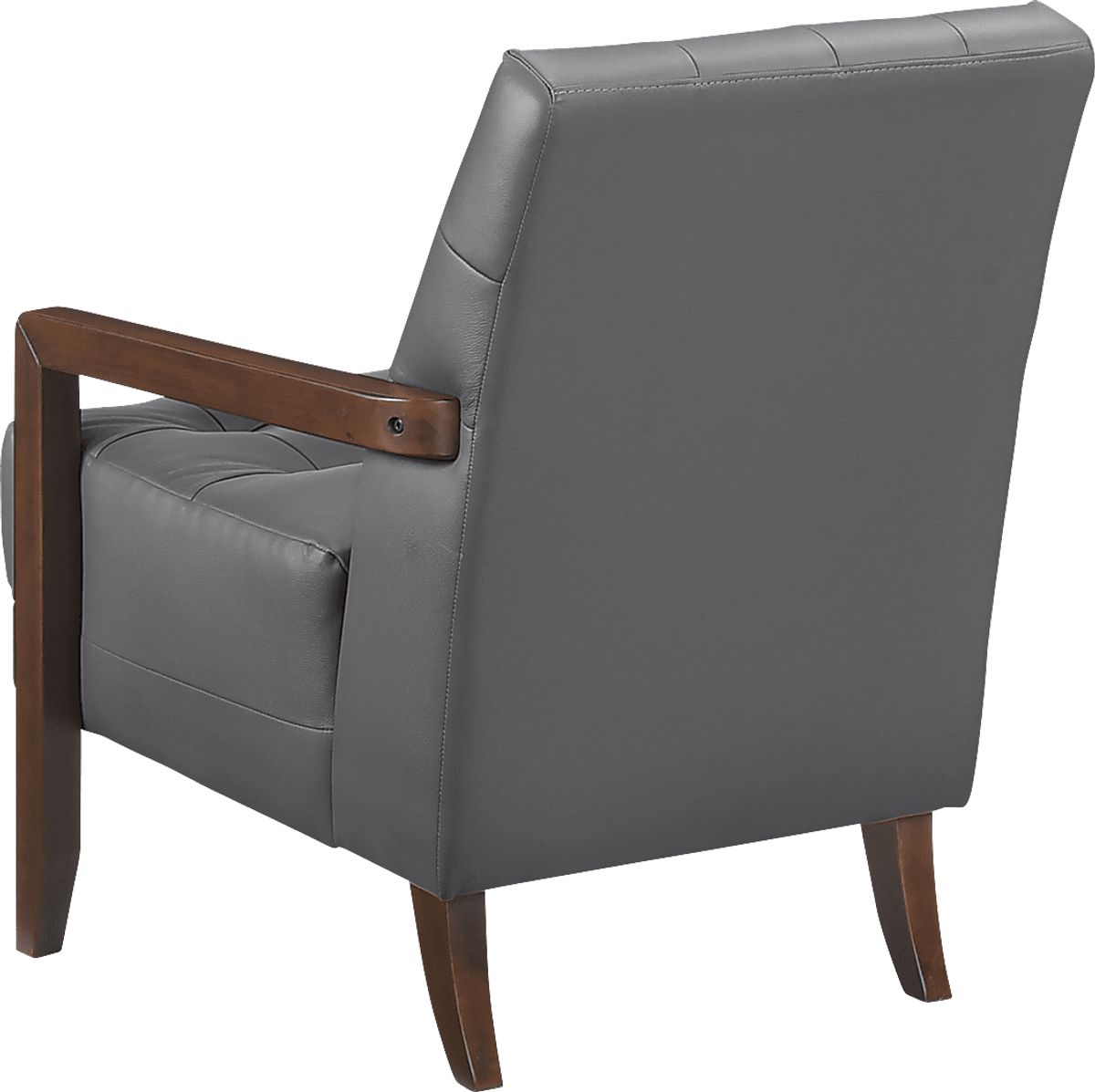 Gulliver Dark Gray Polyester Fabric Accent Chair | Rooms to Go