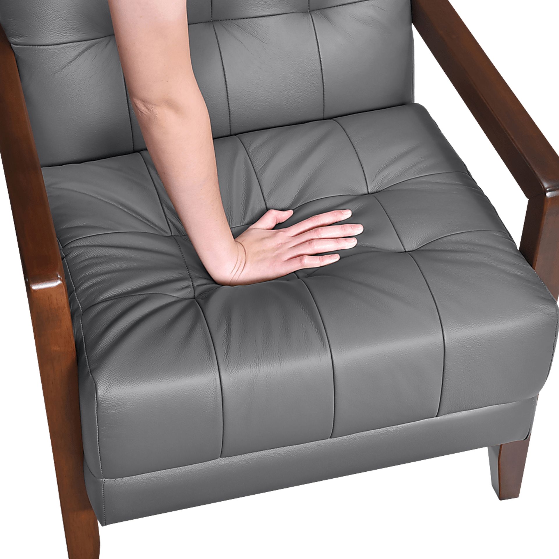 Gulliver Dark Gray Accent Chair - Image 8