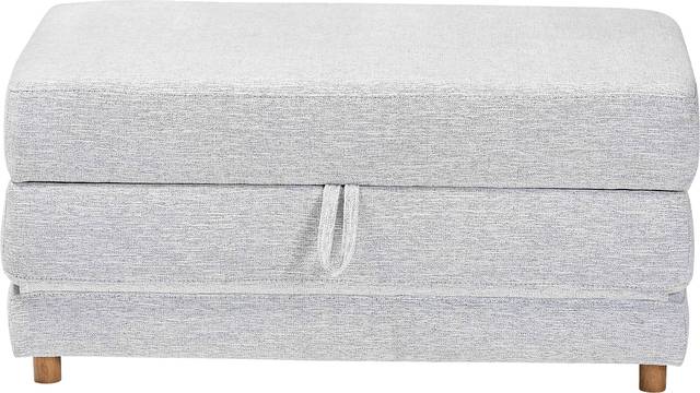 Gumsprings Light Gray Ottoman - Thumbnail - Image 5
