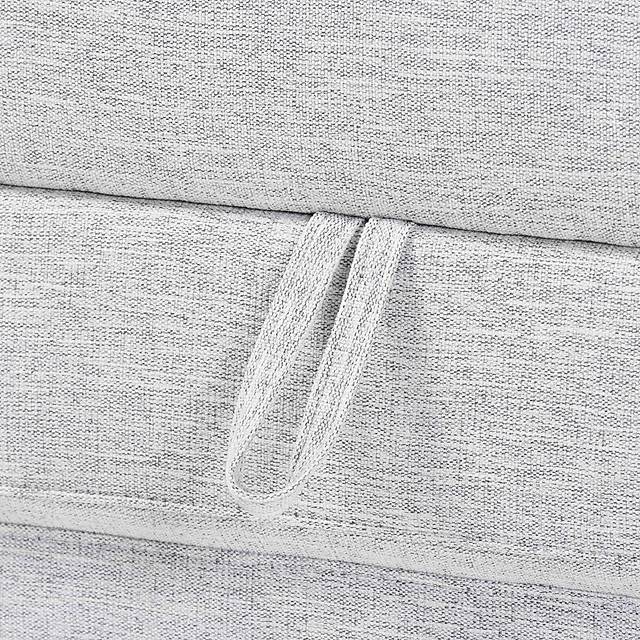 Gumsprings Light Gray Ottoman - Thumbnail - Image 9