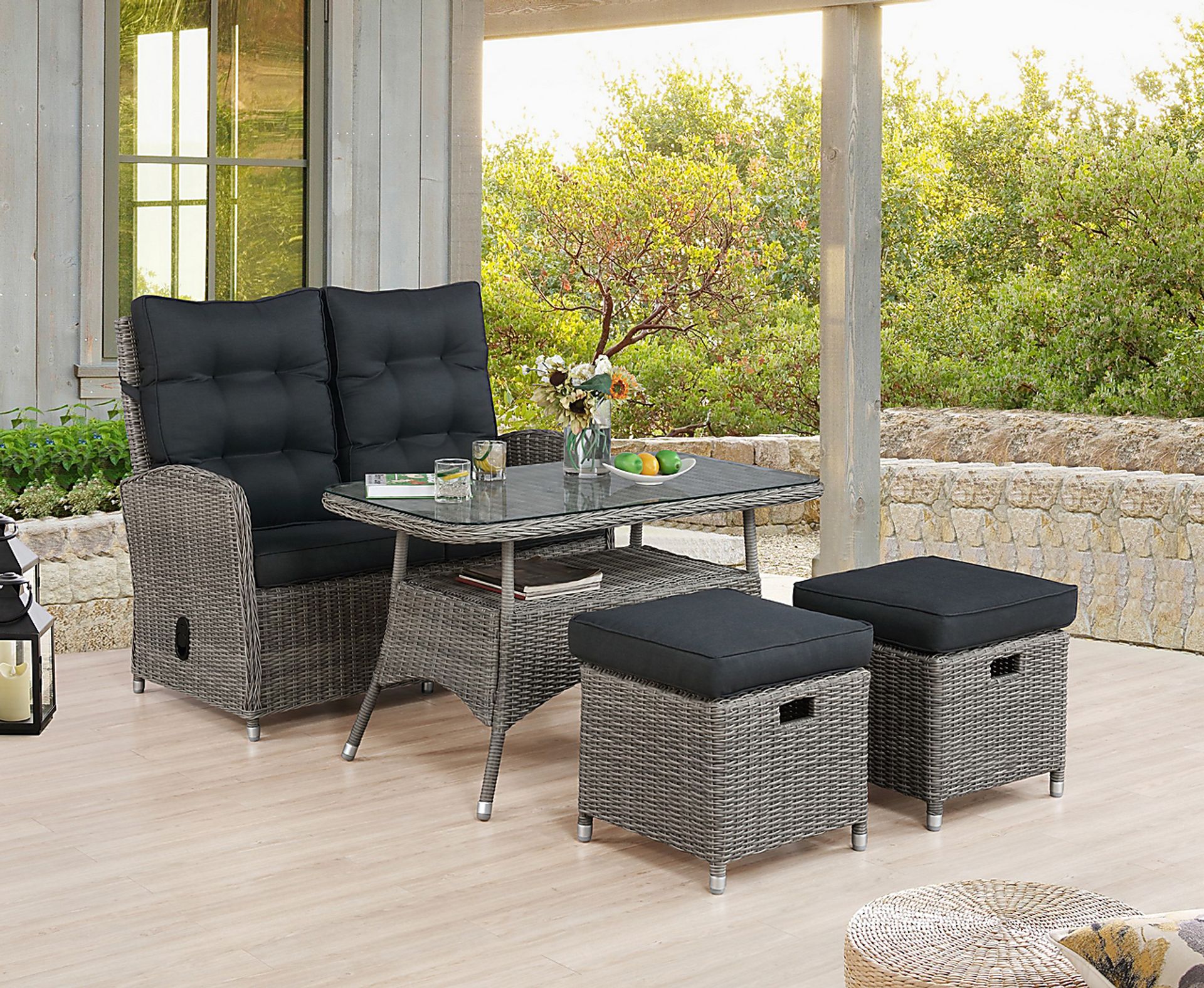 Gumstand Gray 4 Pc Outdoor Seating Set - Image 12