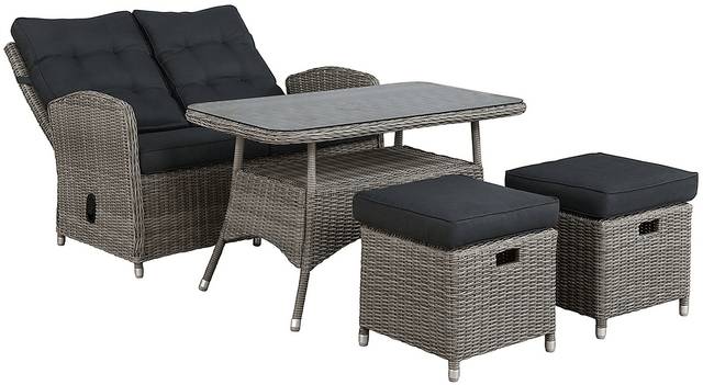 Gumstand Gray 4 Pc Outdoor Seating Set - Thumbnail - Image 2