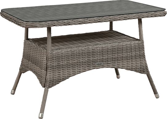 Gumstand Gray Outdoor Cocktail Table