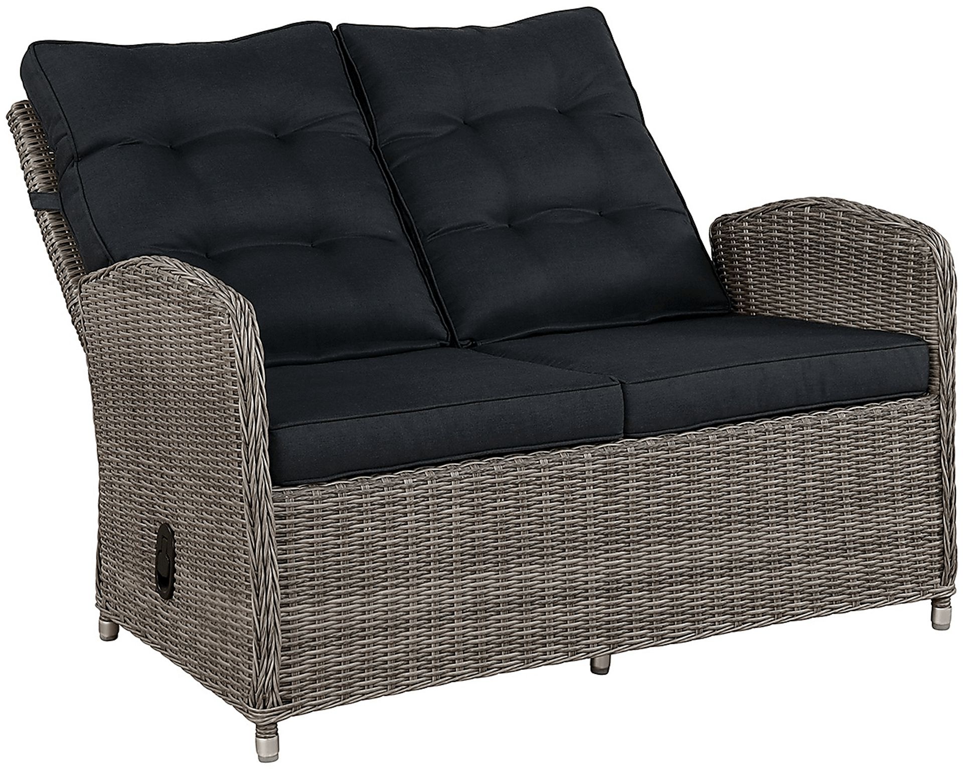 Gumstand Gray Outdoor Loveseat - Image 3