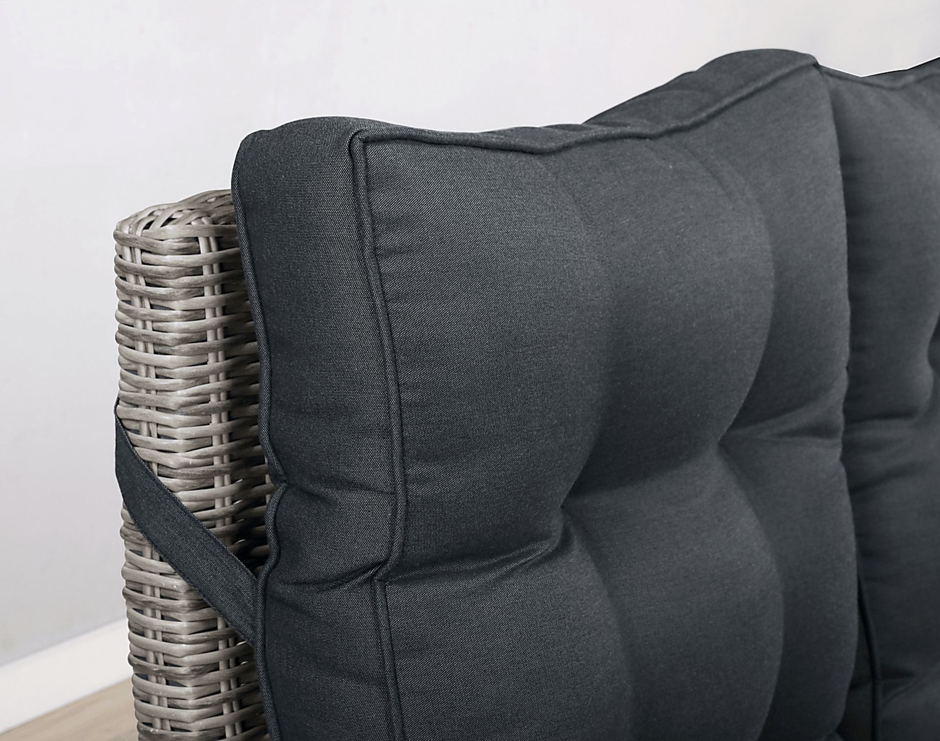 Gumstand Gray Outdoor Loveseat - Image 5