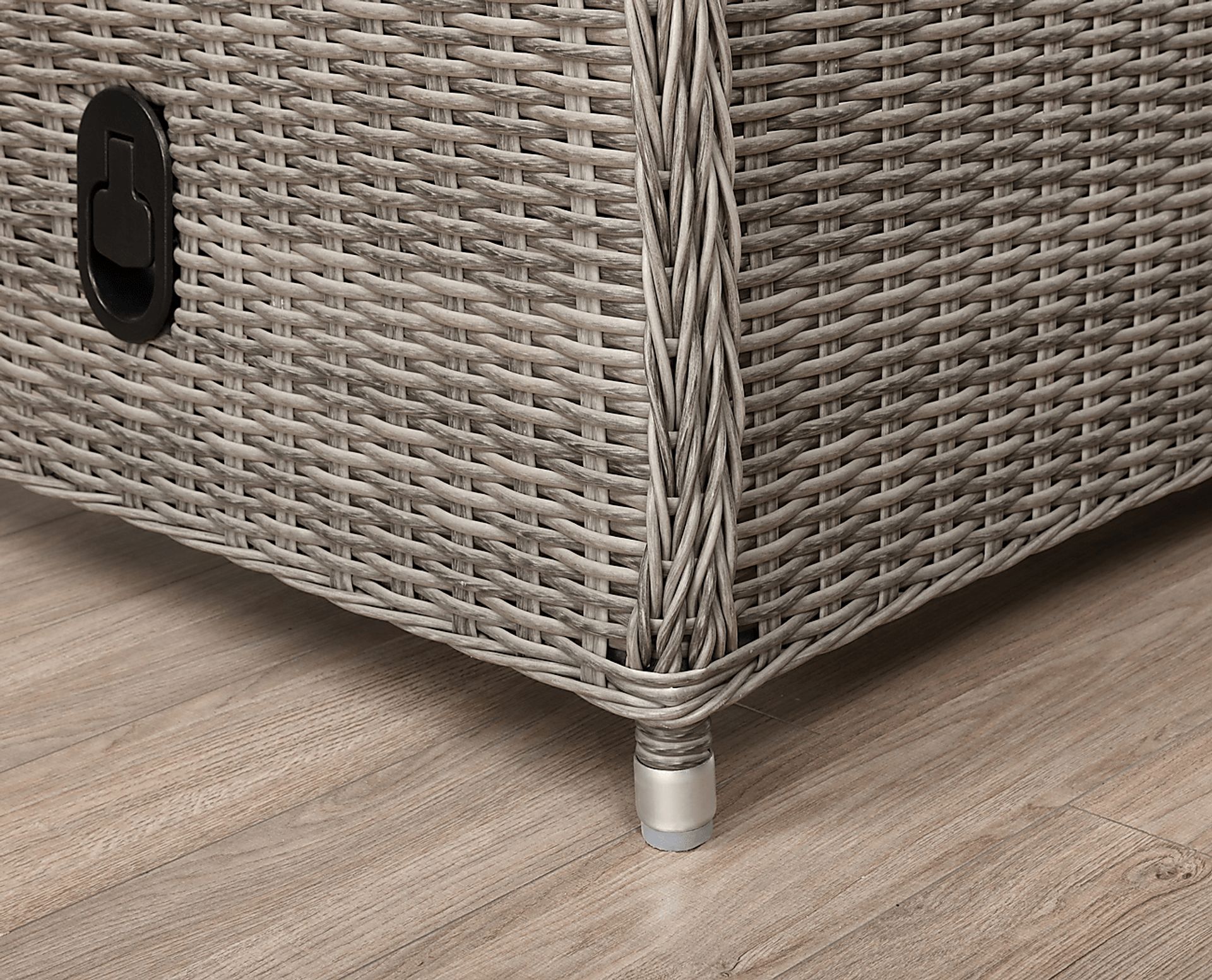 Gumstand Gray Outdoor Loveseat - Image 8