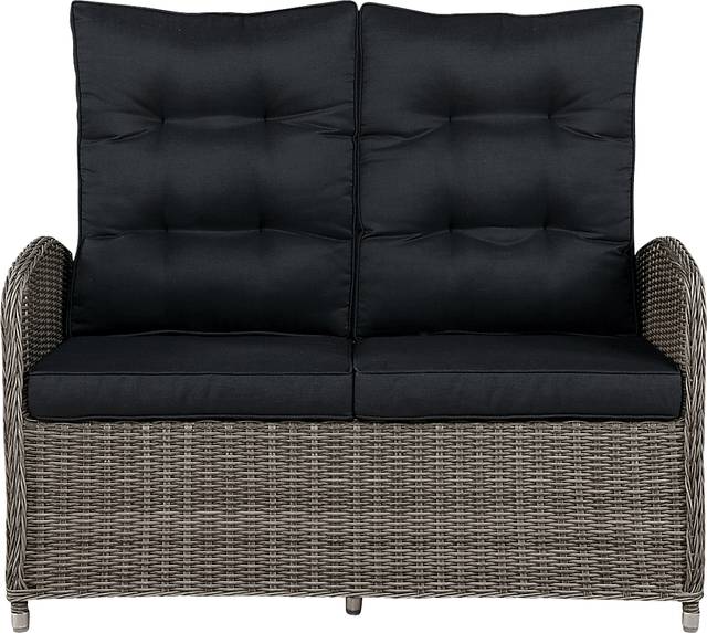 Gumstand Gray Outdoor Loveseat - Thumbnail - Image 1