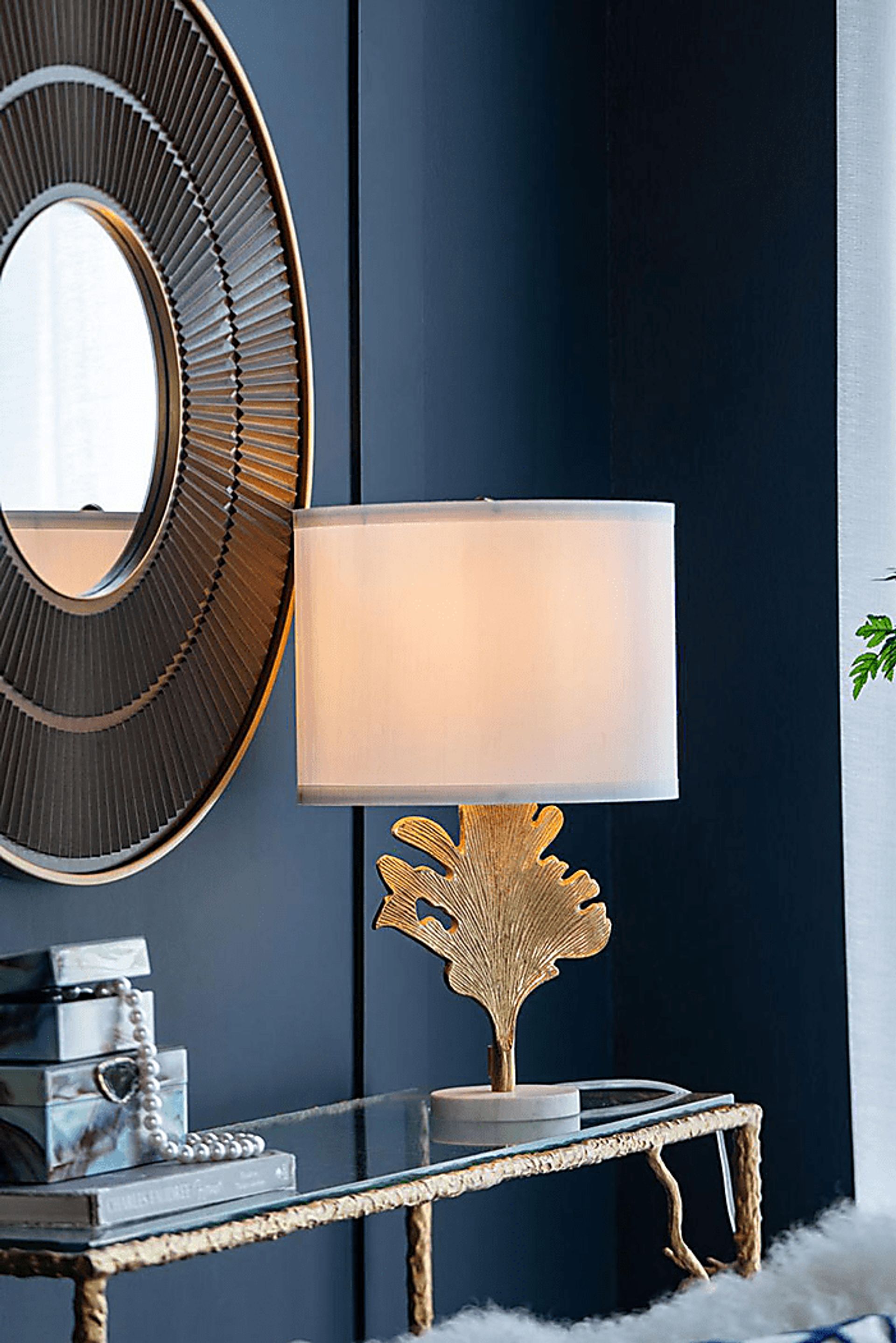 Gumwood Peak Gold Lamp - Image 5