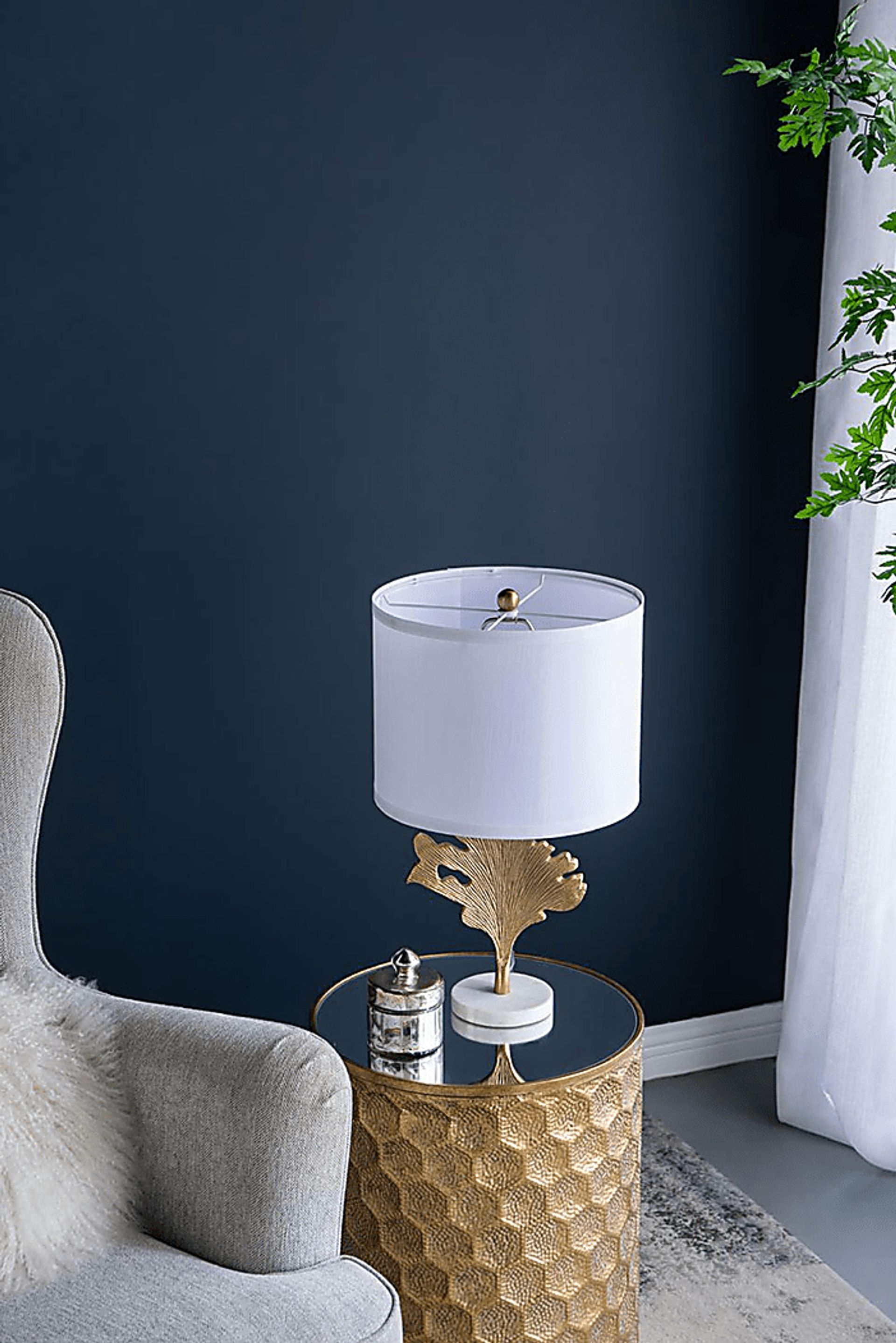 Gumwood Peak Gold Lamp - Image 6