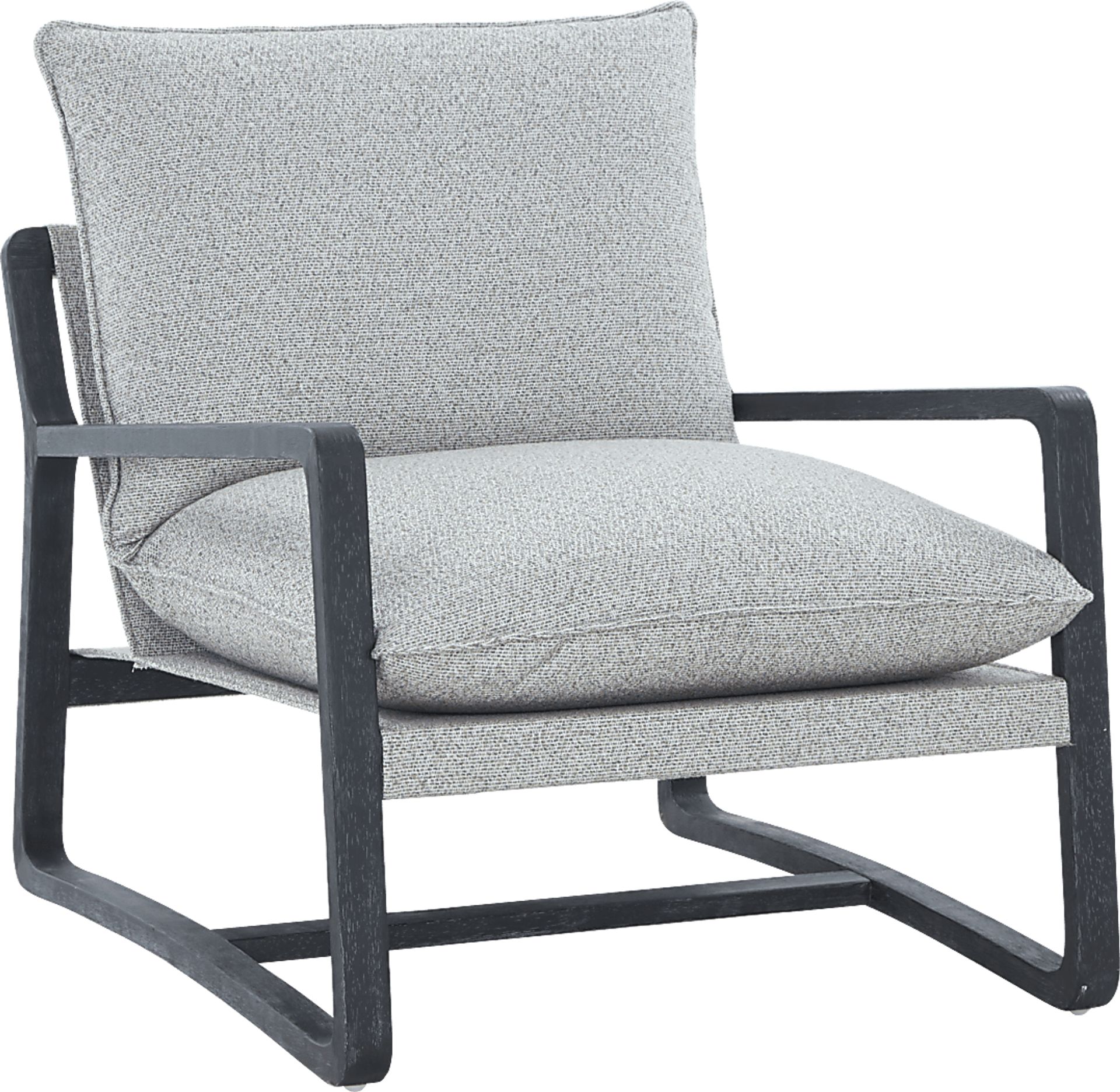 Gunnar Black Accent Chair - Image 1