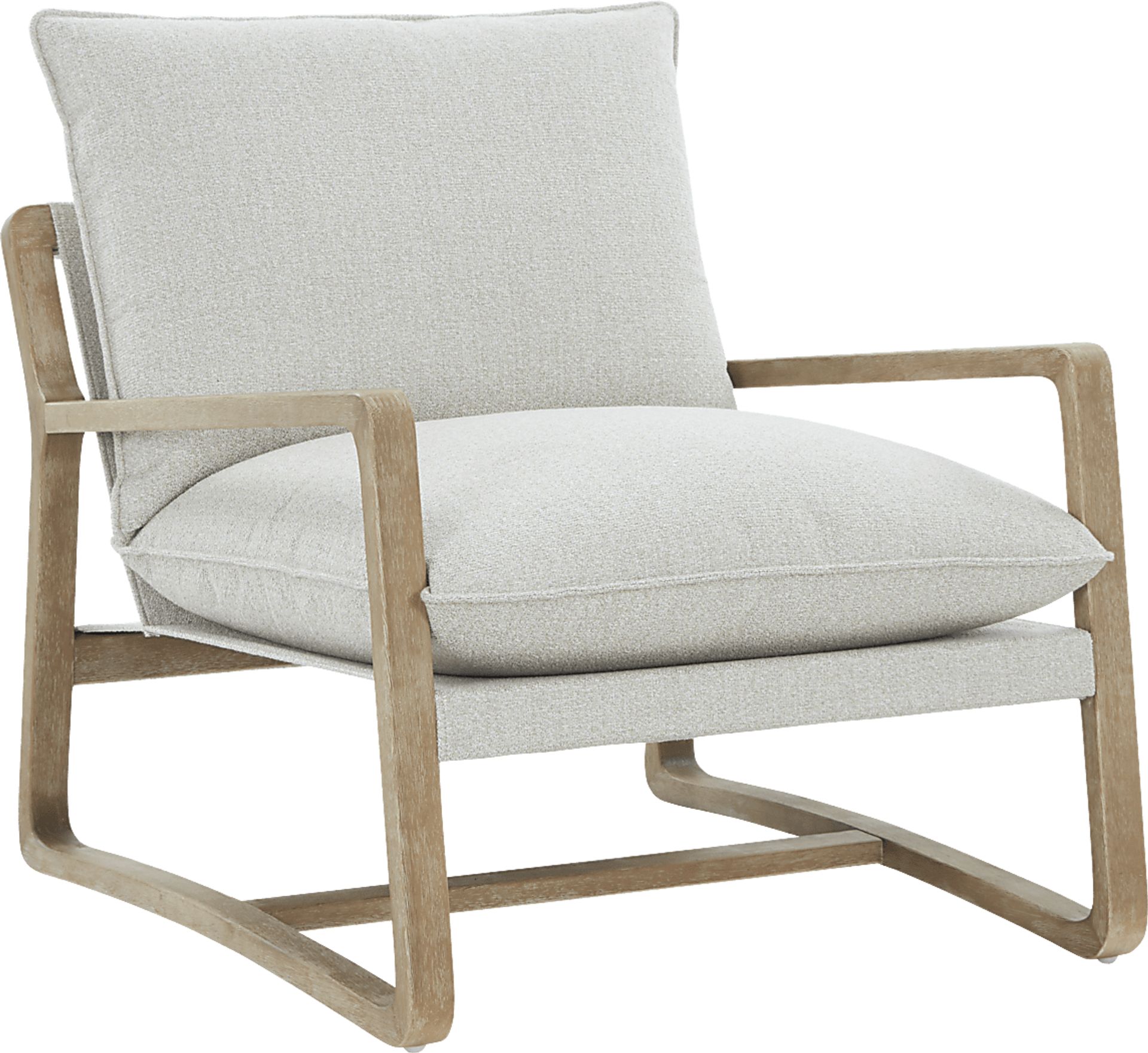 Gunnar Ivory Accent Chair - Image 1