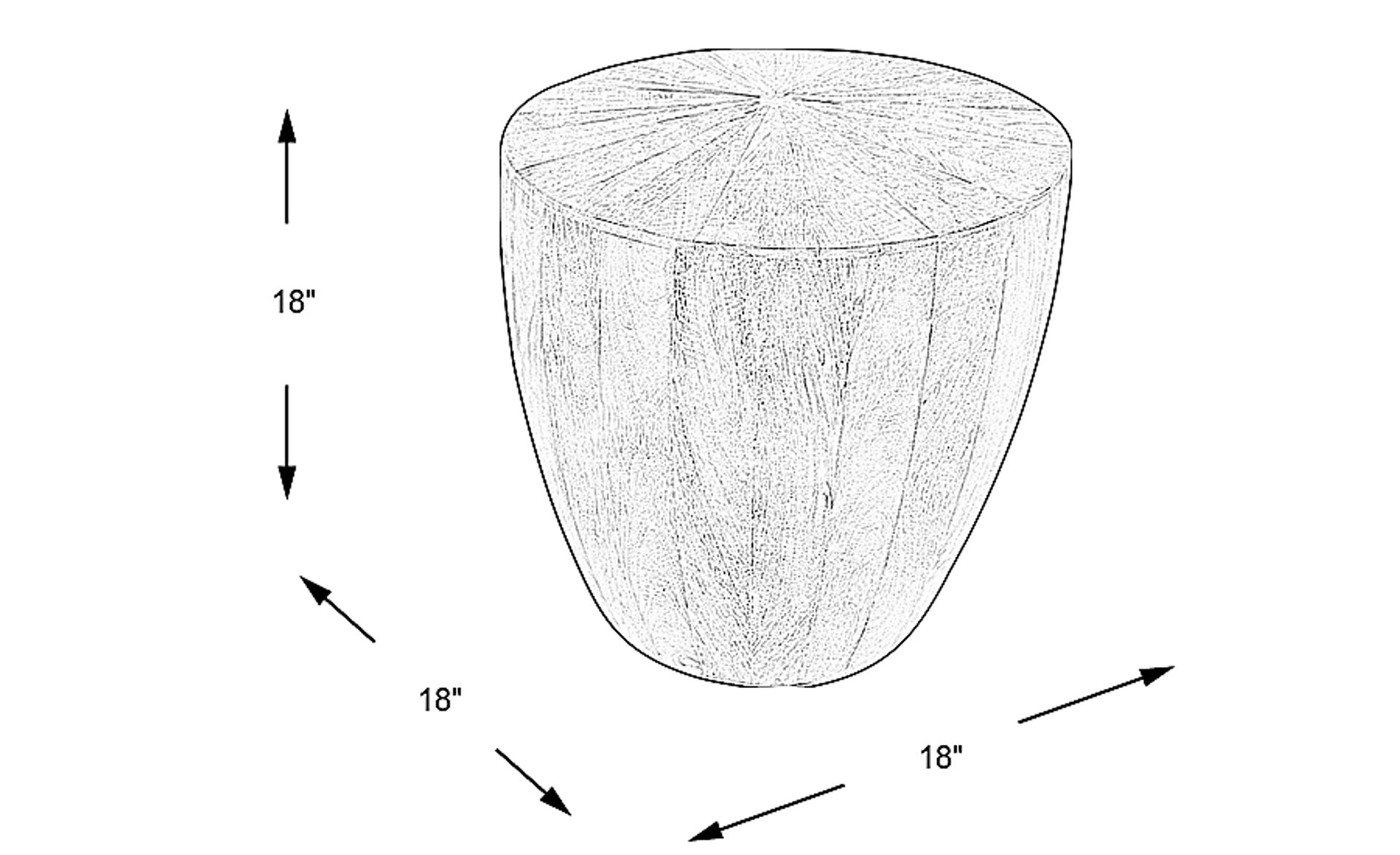 Dimension Image. Please refer to the Dimension Tab on this page for dimension details.